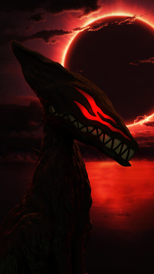 BEAST OF DARKNESS (3D STL FILE) - Berserk Inspired Keychain for FDM/Resin Printing