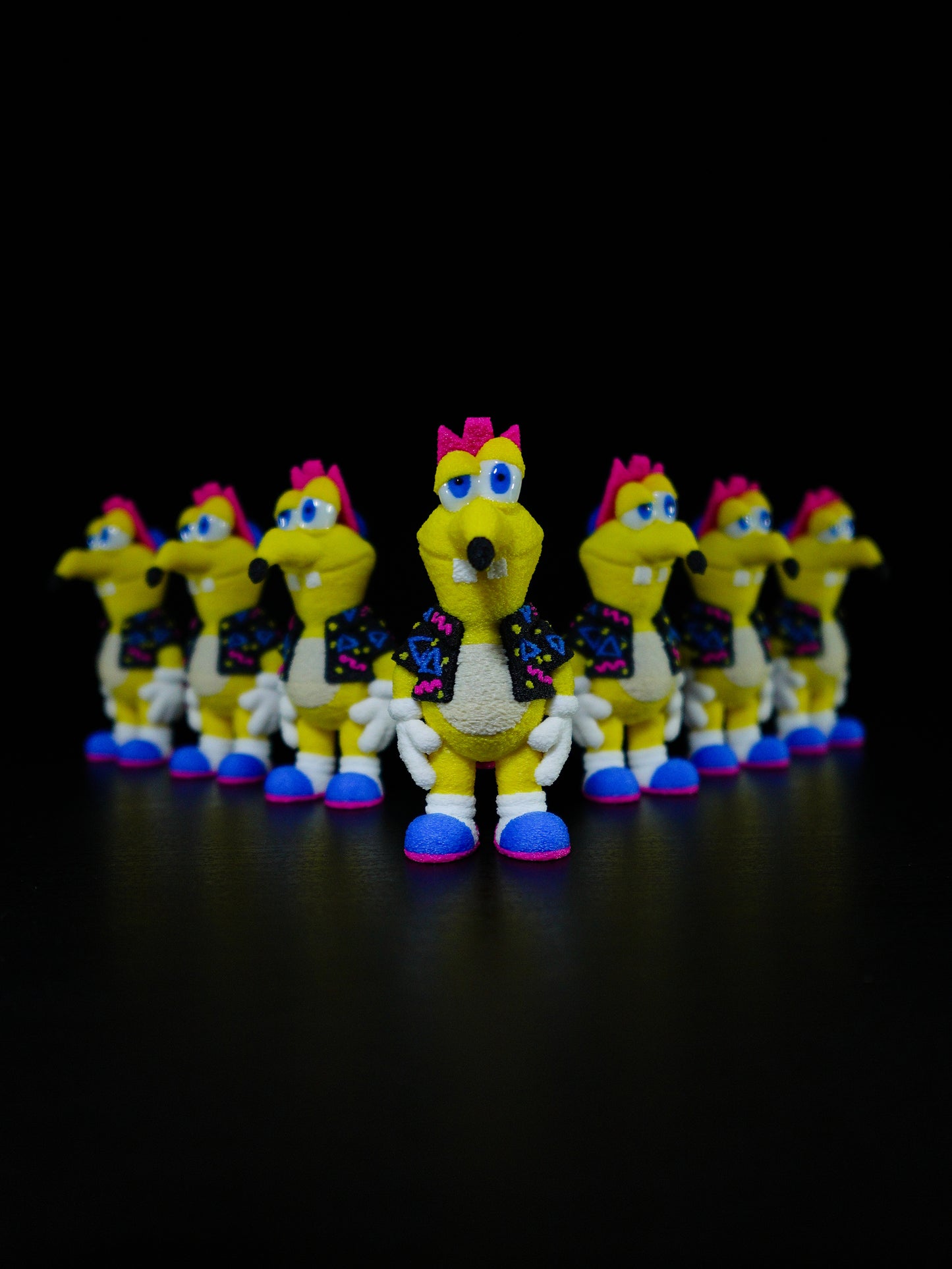 GWIMBLY (3D STL FILE) - Smiling Friends Inspired Keychain for FDM/Resin Printing