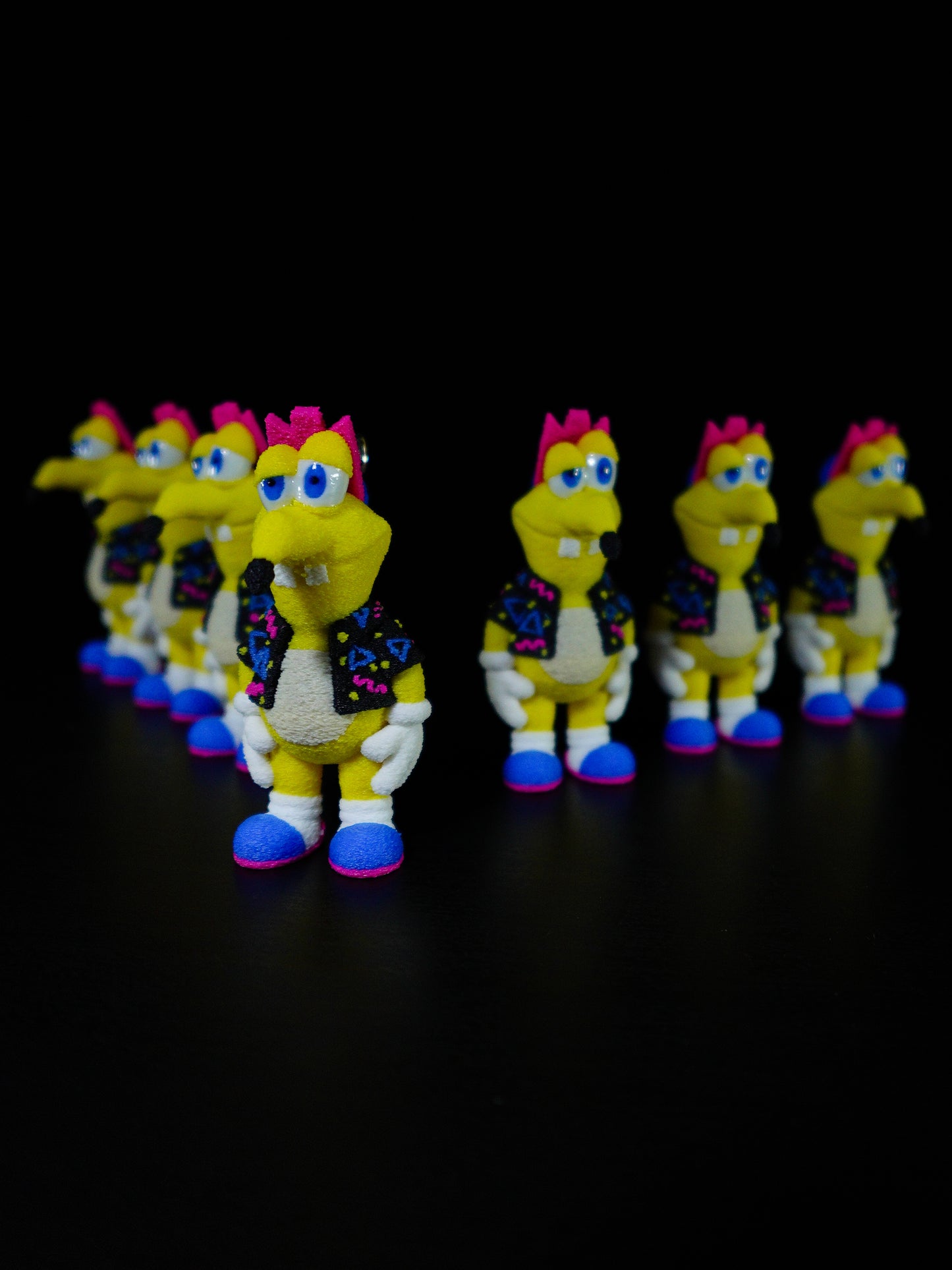 GWIMBLY (3D STL FILE) - Smiling Friends Inspired Keychain for FDM/Resin Printing