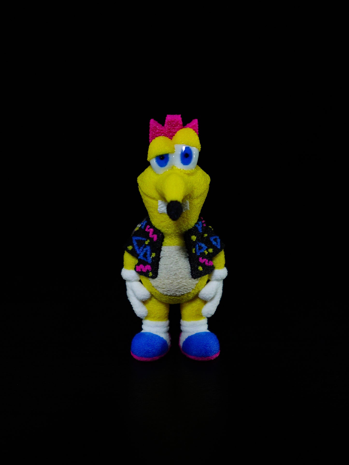 GWIMBLY (3D STL FILE) - Smiling Friends Inspired Keychain for FDM/Resin Printing