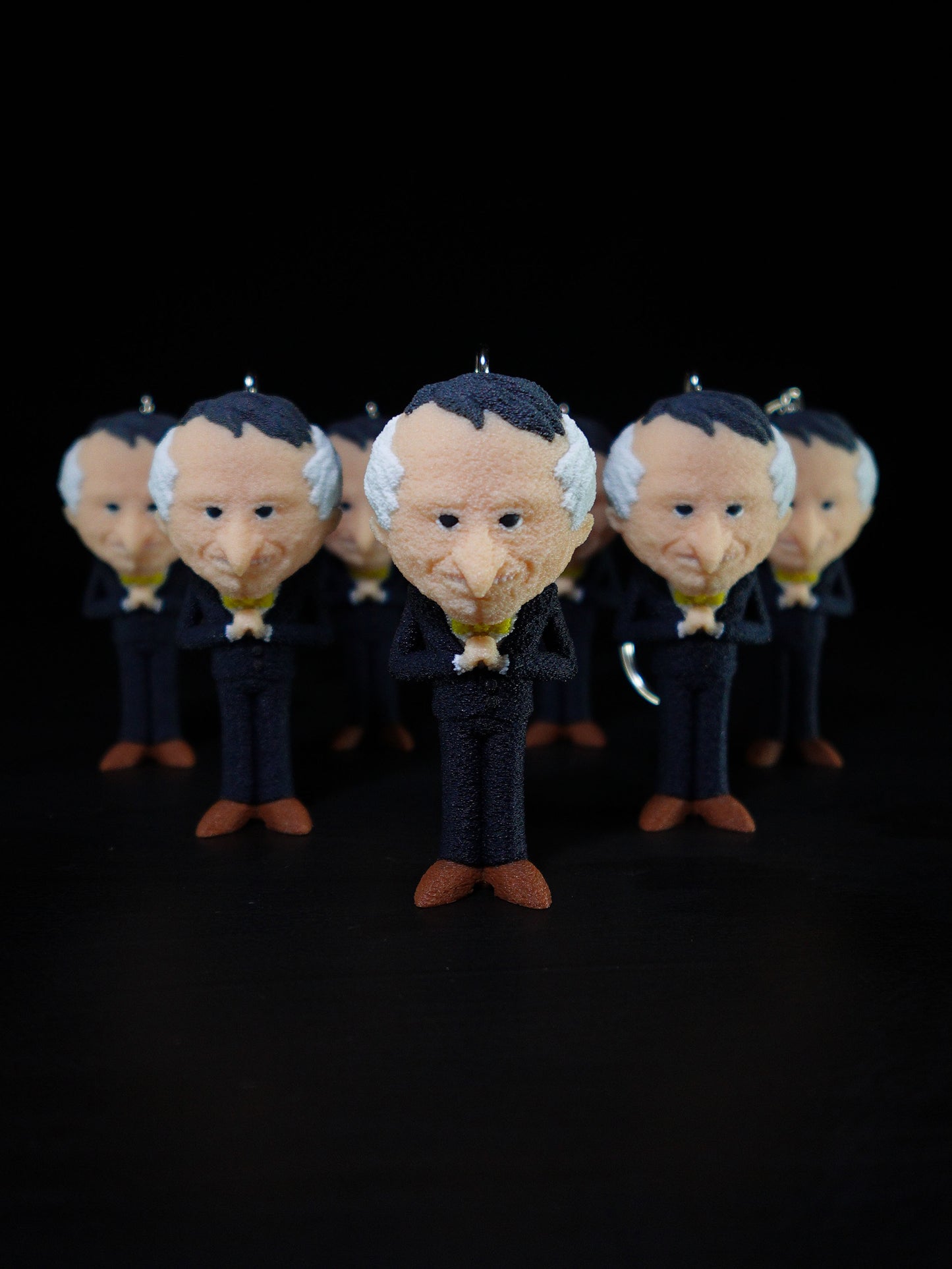 MR BOSS (3D STL FILE) - Smiling Friends Inspired Keychain for FDM/Resin Printing