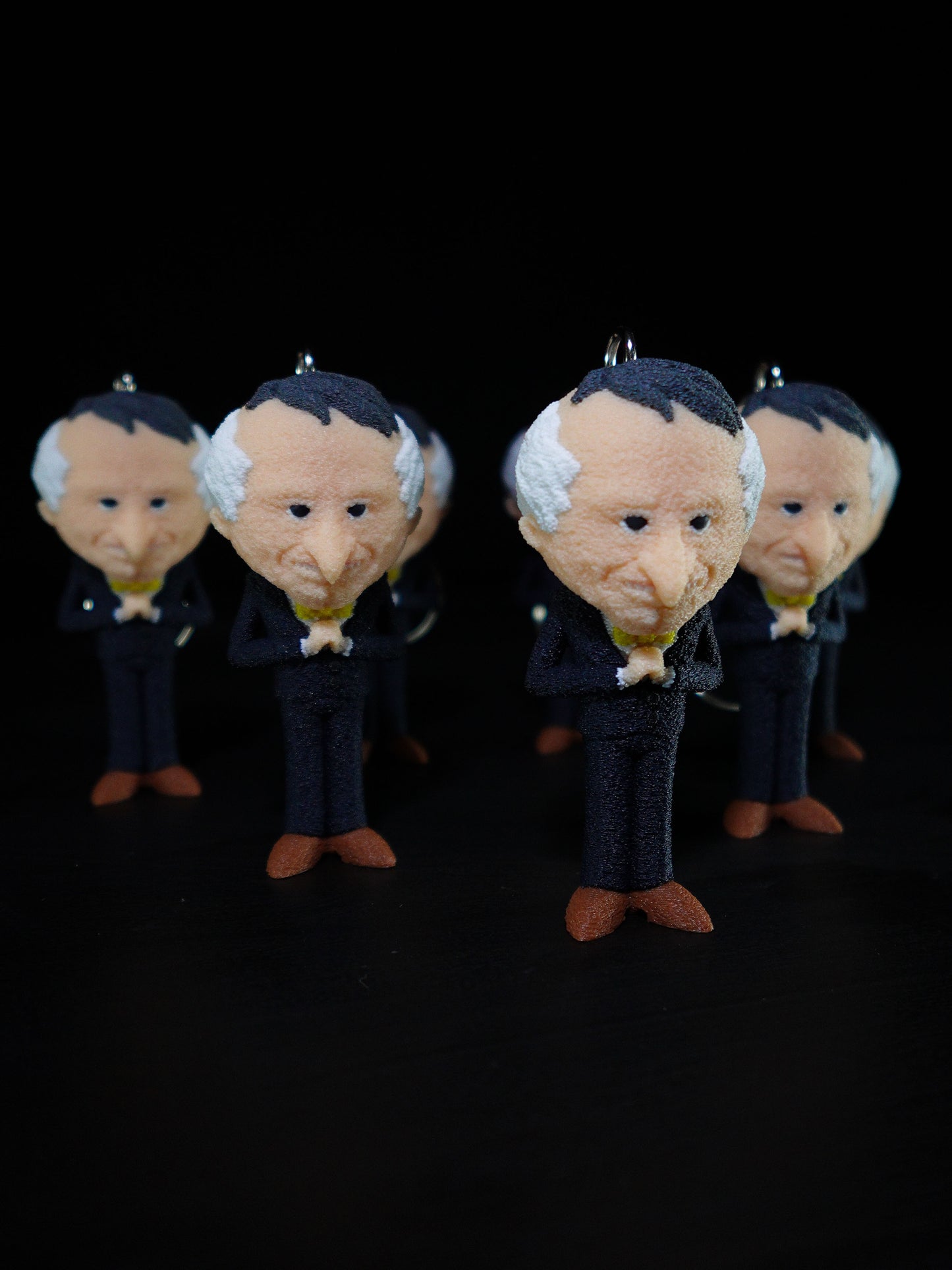 MR BOSS (3D STL FILE) - Smiling Friends Inspired Keychain for FDM/Resin Printing