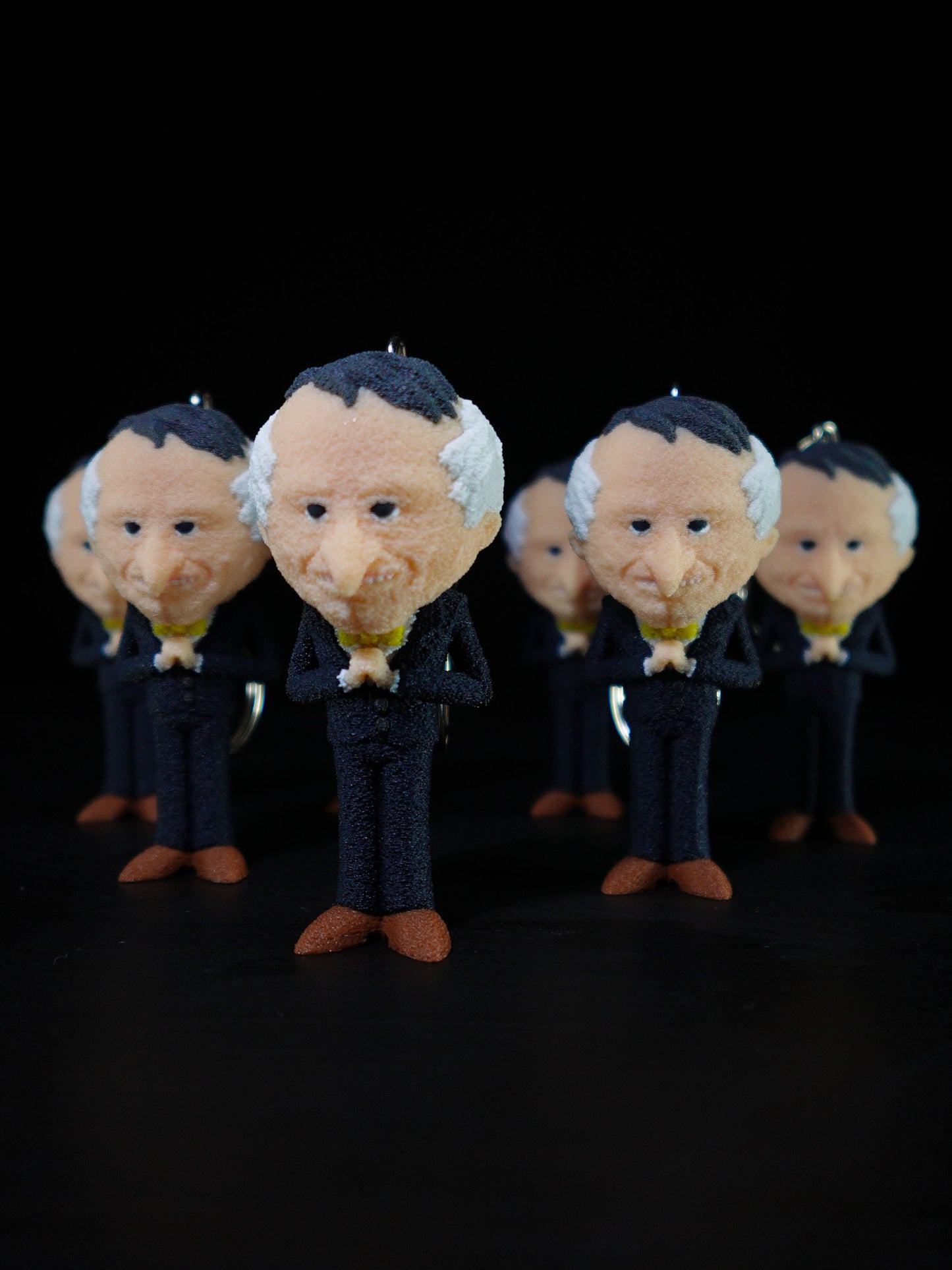 MR BOSS (3D STL FILE) - Smiling Friends Inspired Keychain for FDM/Resin Printing