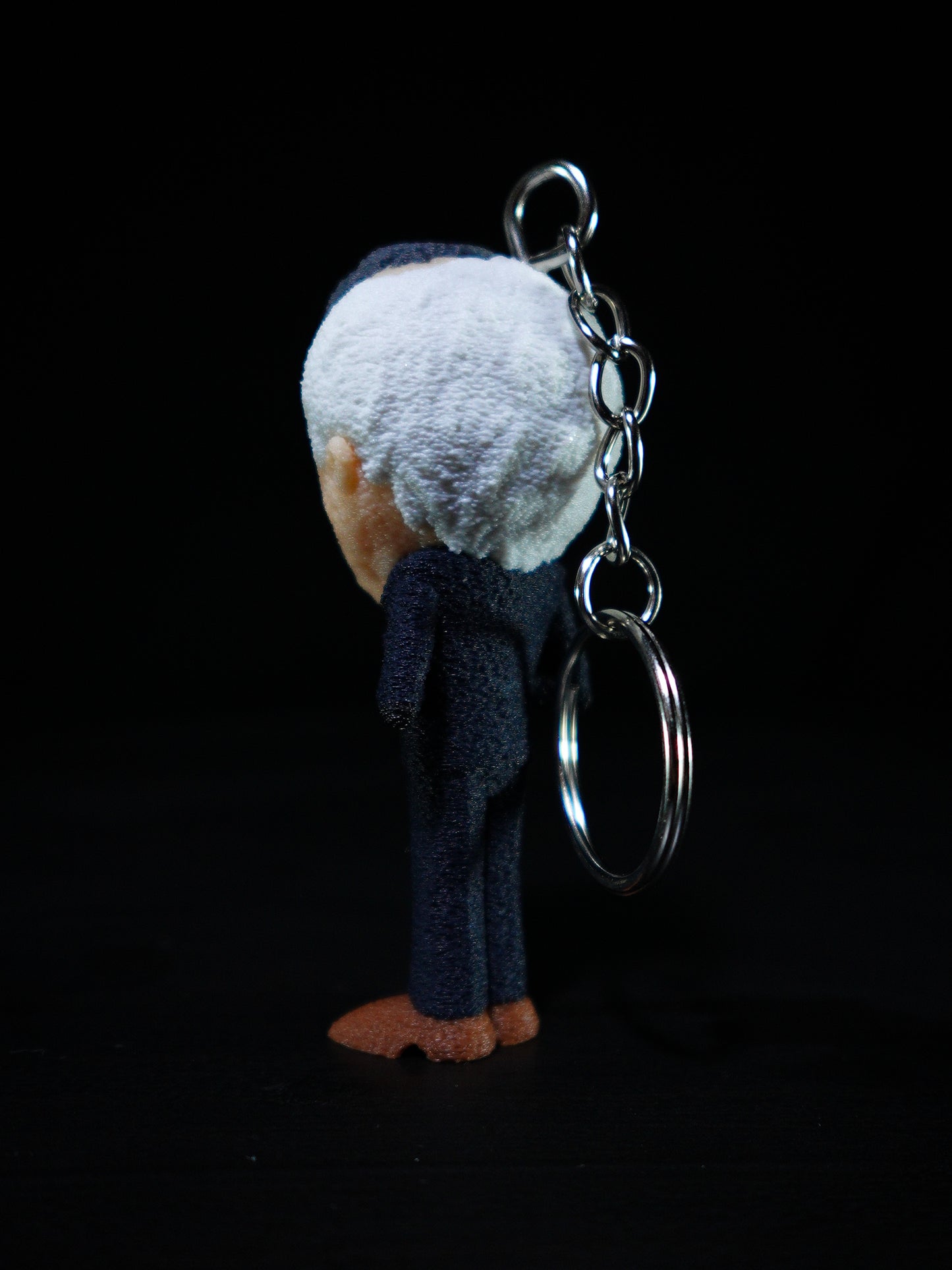 MR BOSS (3D STL FILE) - Smiling Friends Inspired Keychain for FDM/Resin Printing