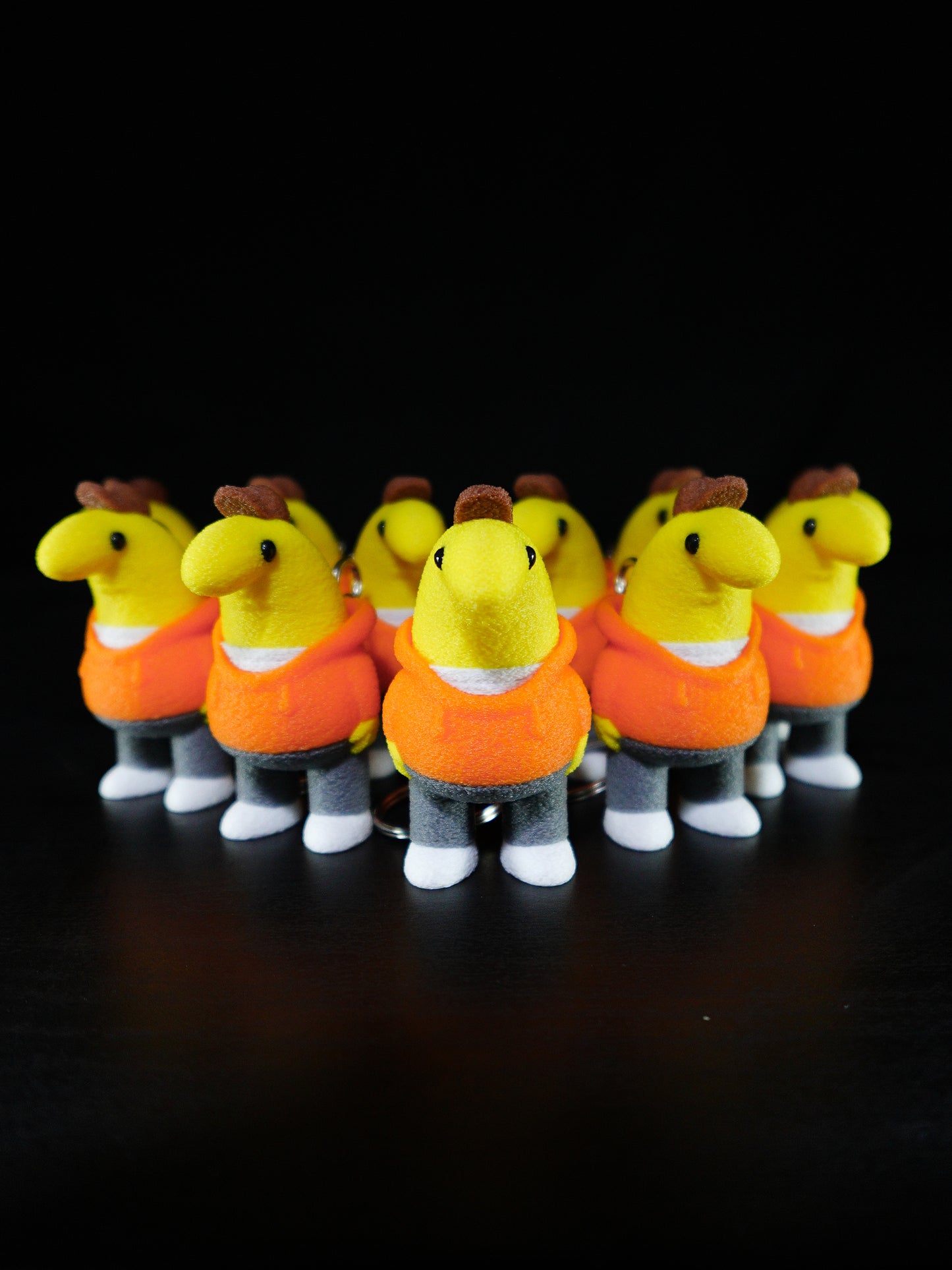 CHARLIE DOMPLER (3D STL FILE) - Smiling Friends Inspired Keychain for FDM/Resin Printing