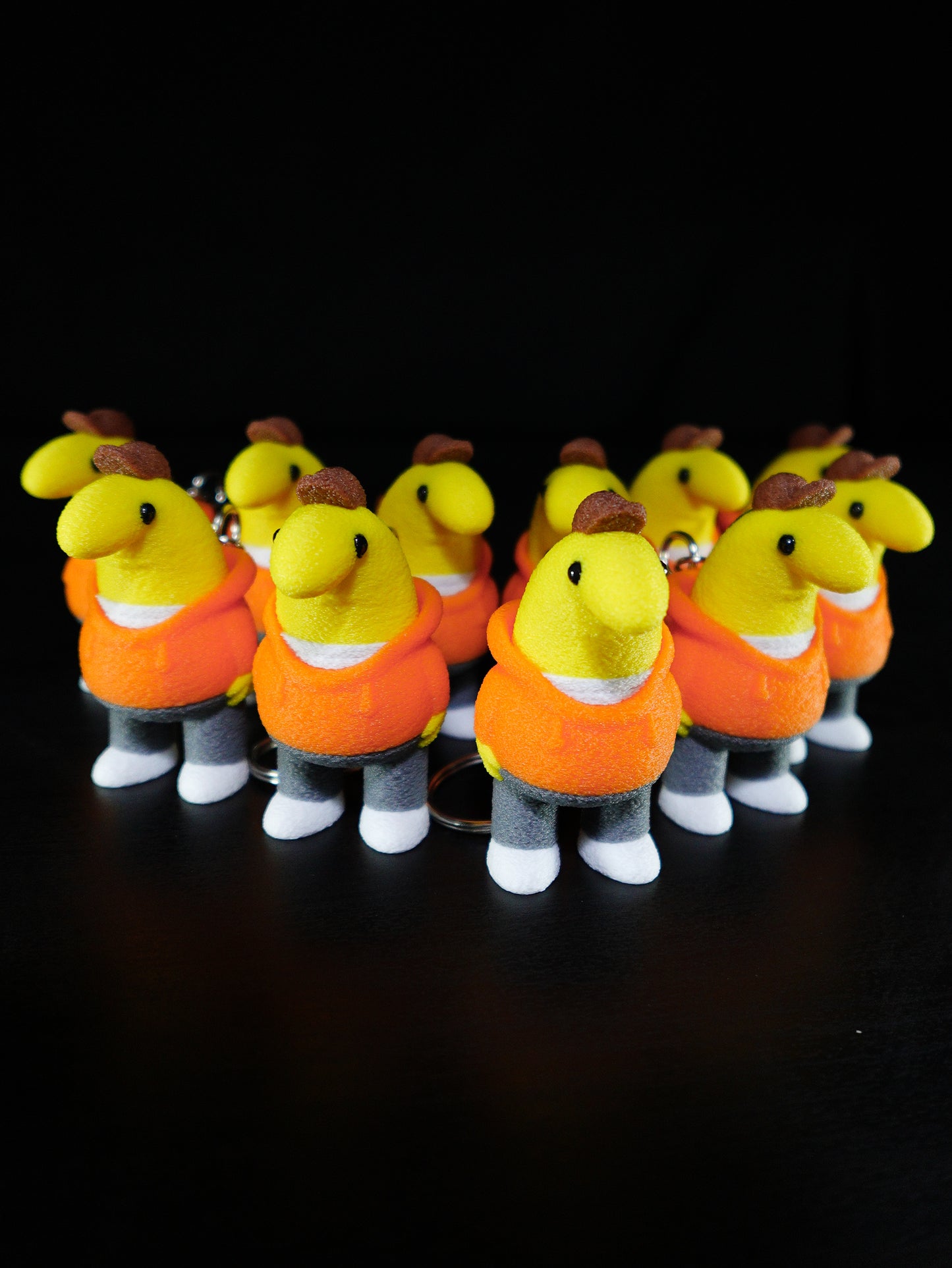 CHARLIE DOMPLER (3D STL FILE) - Smiling Friends Inspired Keychain for FDM/Resin Printing