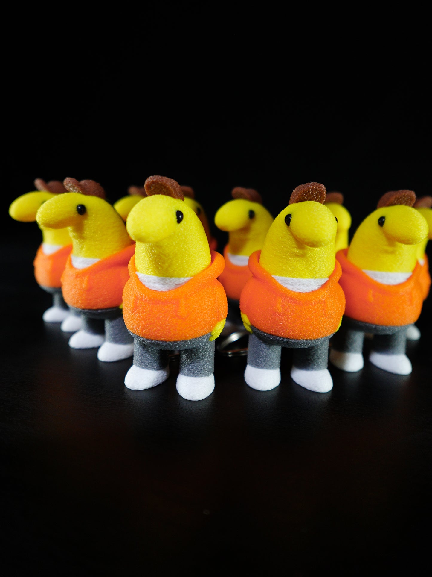 CHARLIE DOMPLER (3D STL FILE) - Smiling Friends Inspired Keychain for FDM/Resin Printing