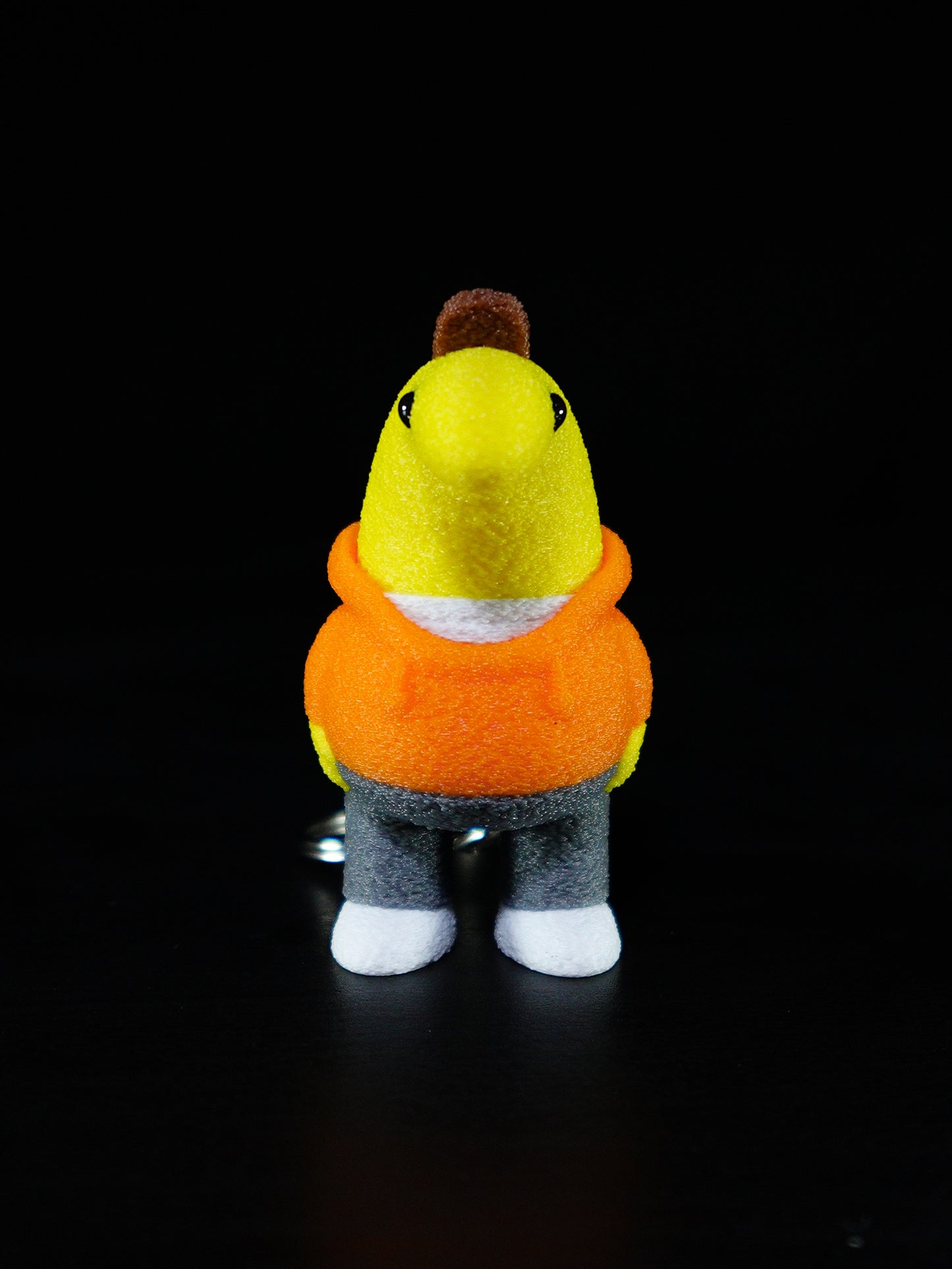 CHARLIE DOMPLER (3D STL FILE) - Smiling Friends Inspired Keychain for FDM/Resin Printing