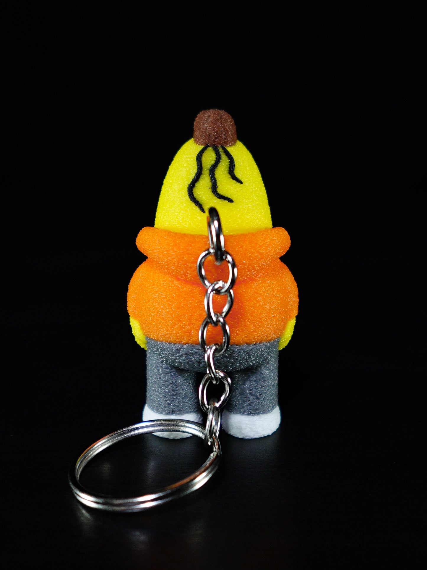 CHARLIE DOMPLER (3D STL FILE) - Smiling Friends Inspired Keychain for FDM/Resin Printing
