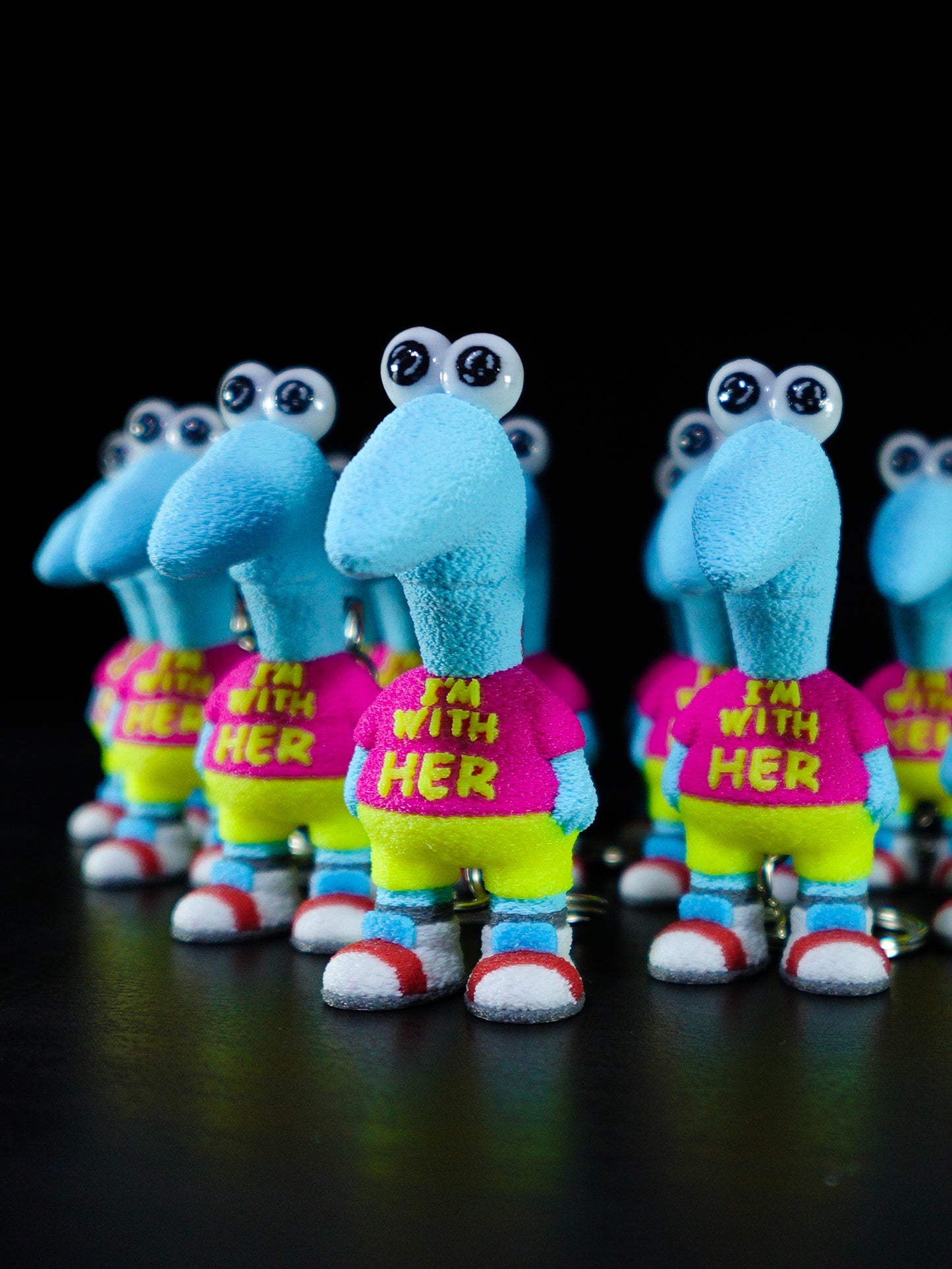 SMORMU (3D STL FILE) - Smiling Friends Inspired Keychain for FDM/Resin Printing
