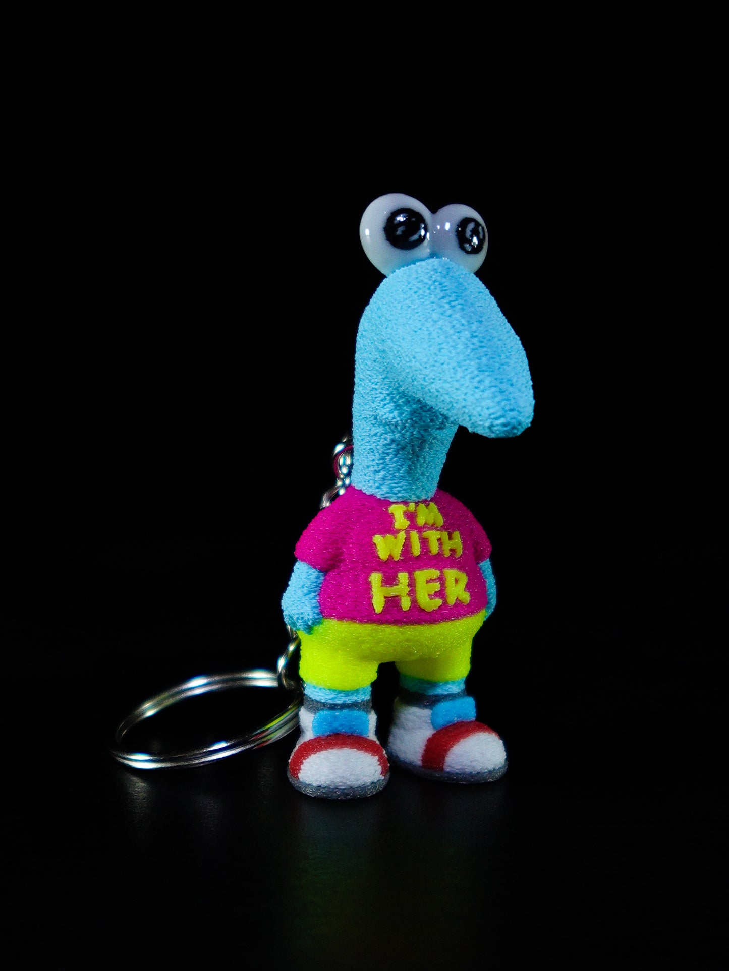 SMORMU (3D STL FILE) - Smiling Friends Inspired Keychain for FDM/Resin Printing