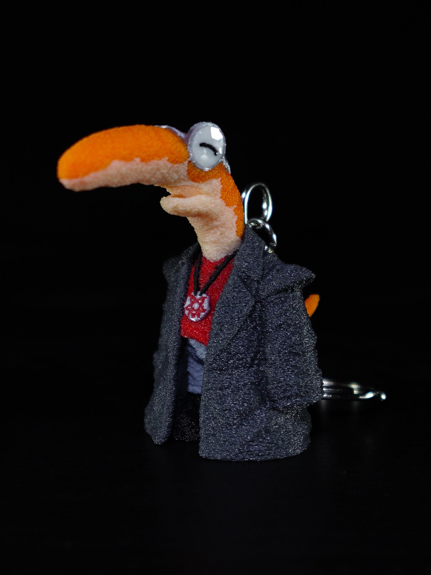 SHRIMP (3D STL FILE) - Smiling Friends Inspired Keychain for FDM/Resin Printing