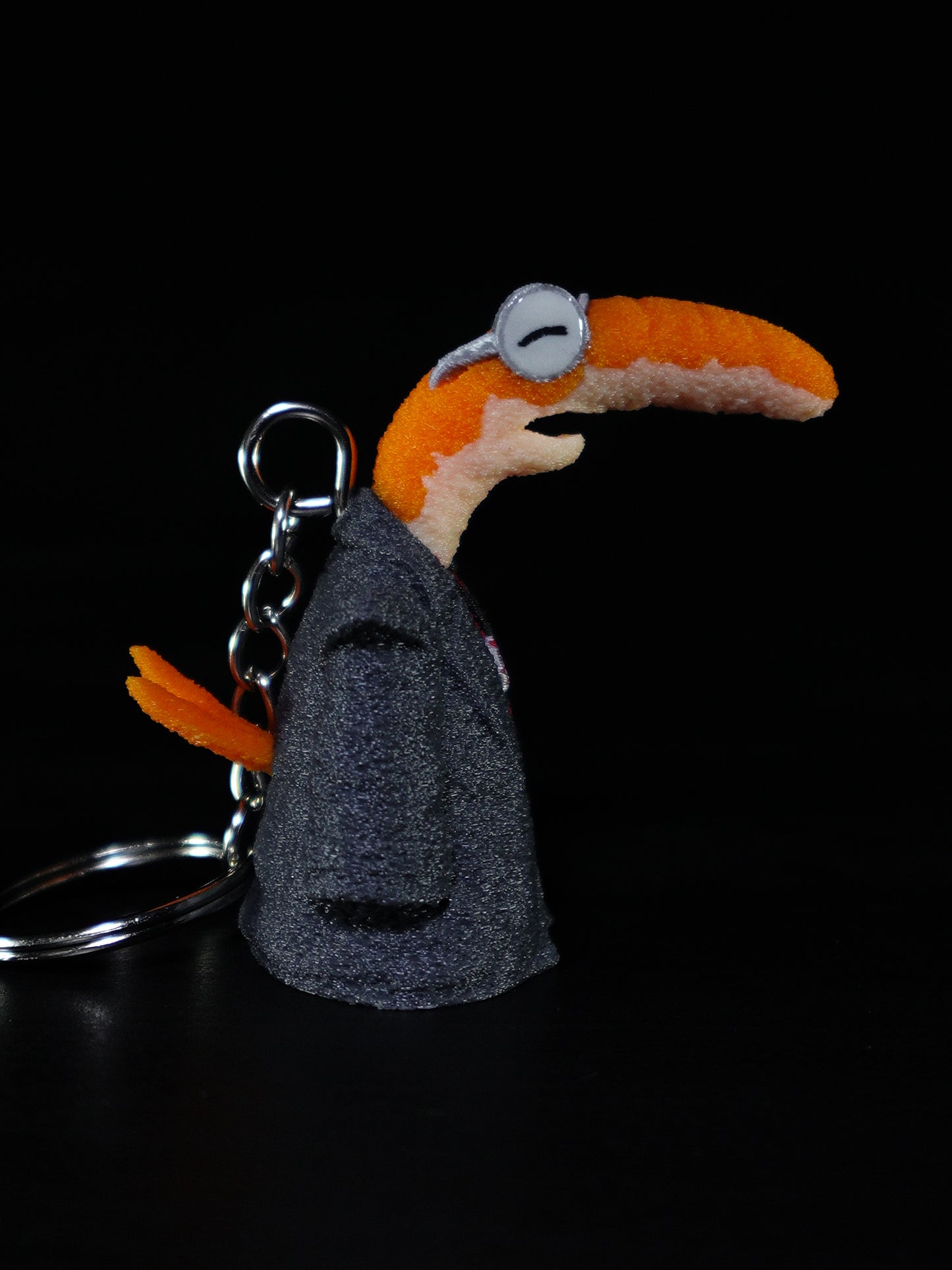 SHRIMP (3D STL FILE) - Smiling Friends Inspired Keychain for FDM/Resin Printing