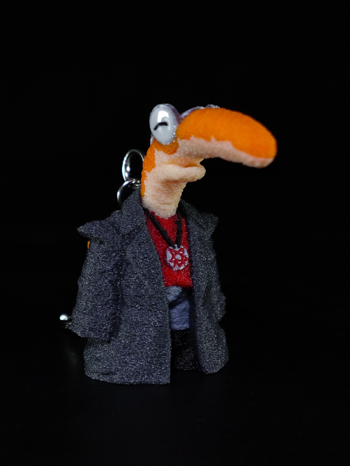 SHRIMP (3D STL FILE) - Smiling Friends Inspired Keychain for FDM/Resin Printing