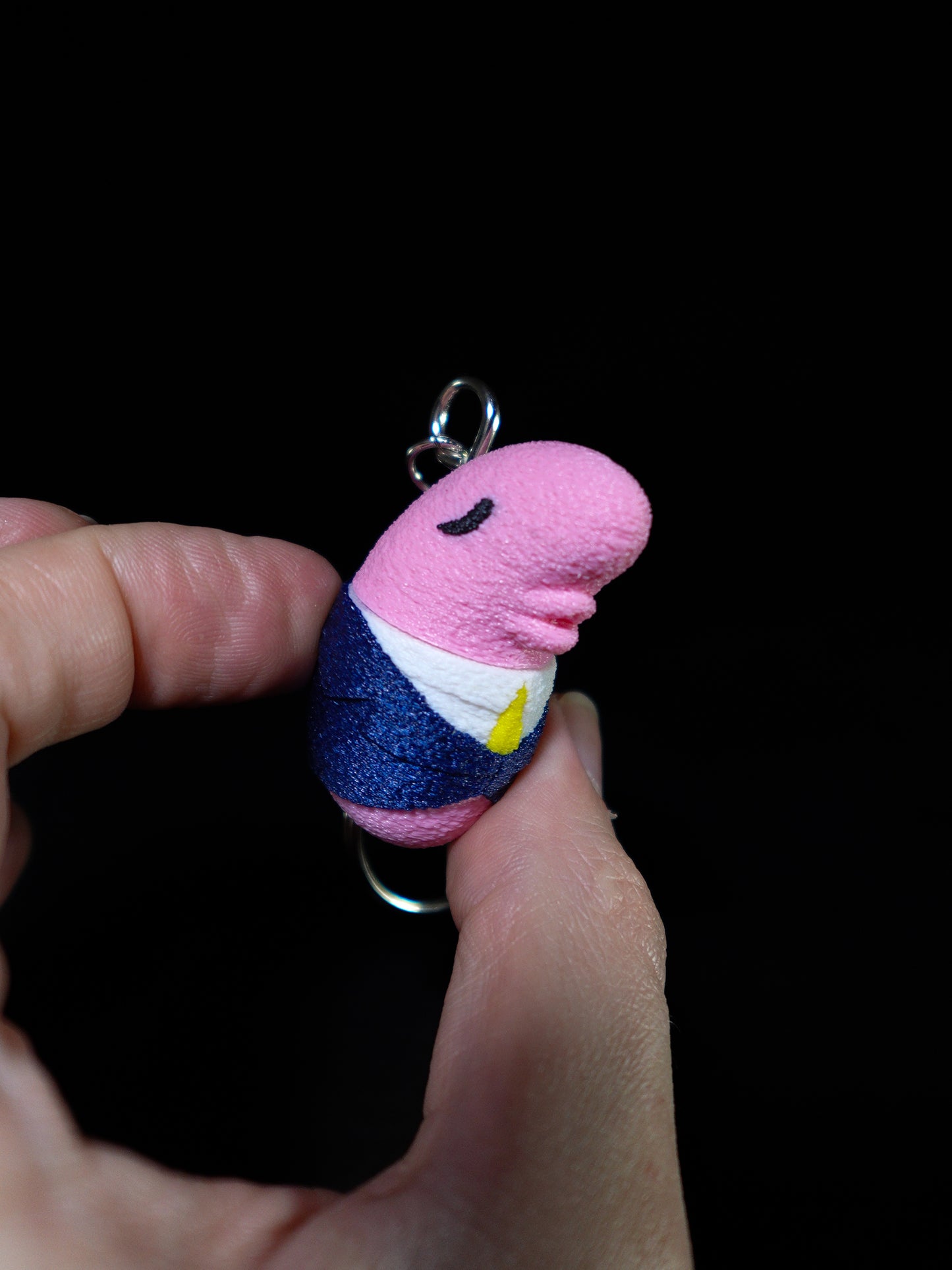 JASON (3D STL FILE) - Smiling Friends Inspired Keychain of Mr Boss's Son for FDM/Resin Printing
