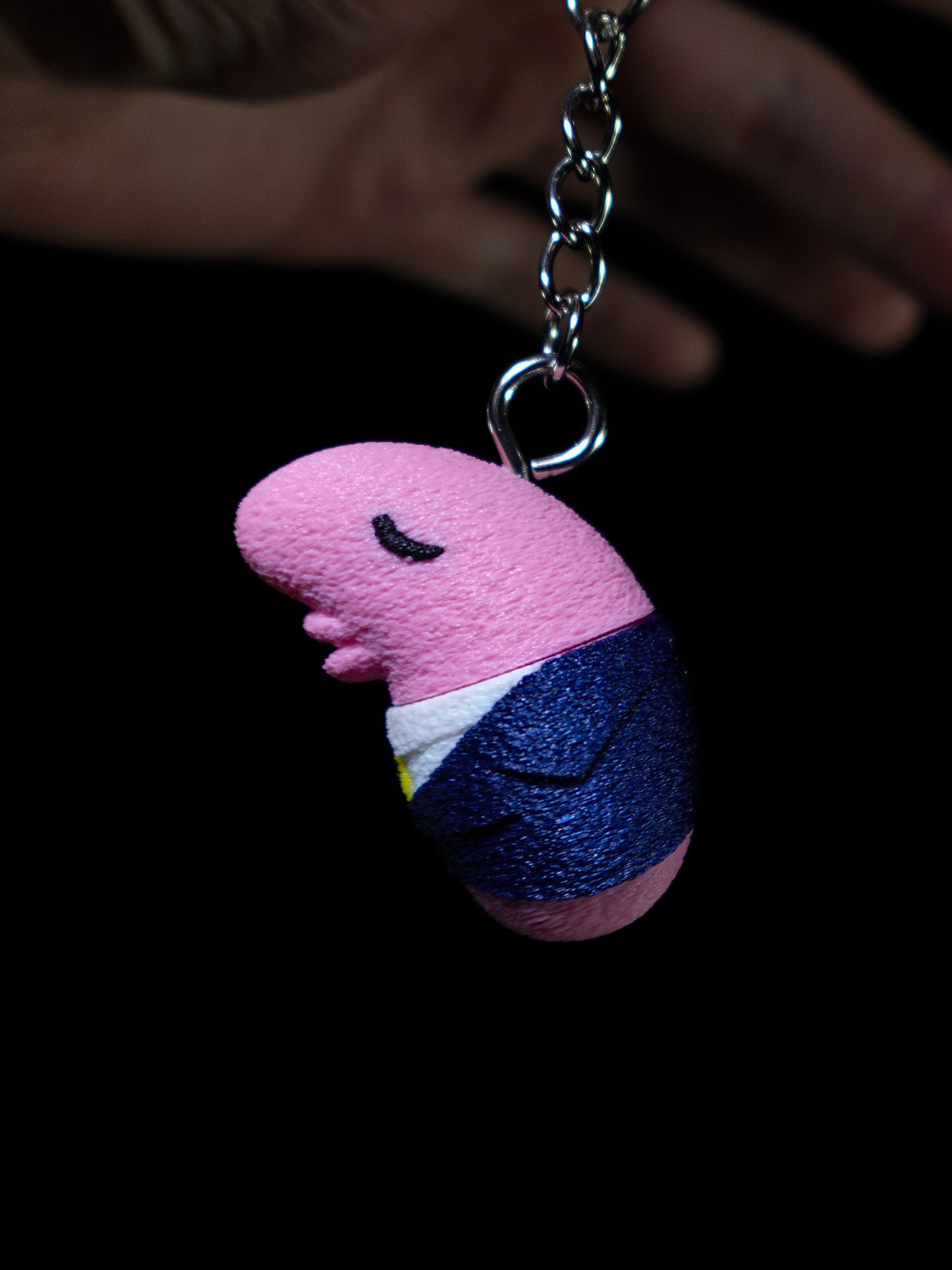 JASON (3D STL FILE) - Smiling Friends Inspired Keychain of Mr Boss's Son for FDM/Resin Printing