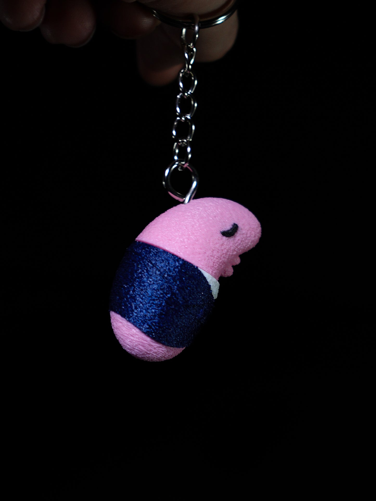 JASON (3D STL FILE) - Smiling Friends Inspired Keychain of Mr Boss's Son for FDM/Resin Printing