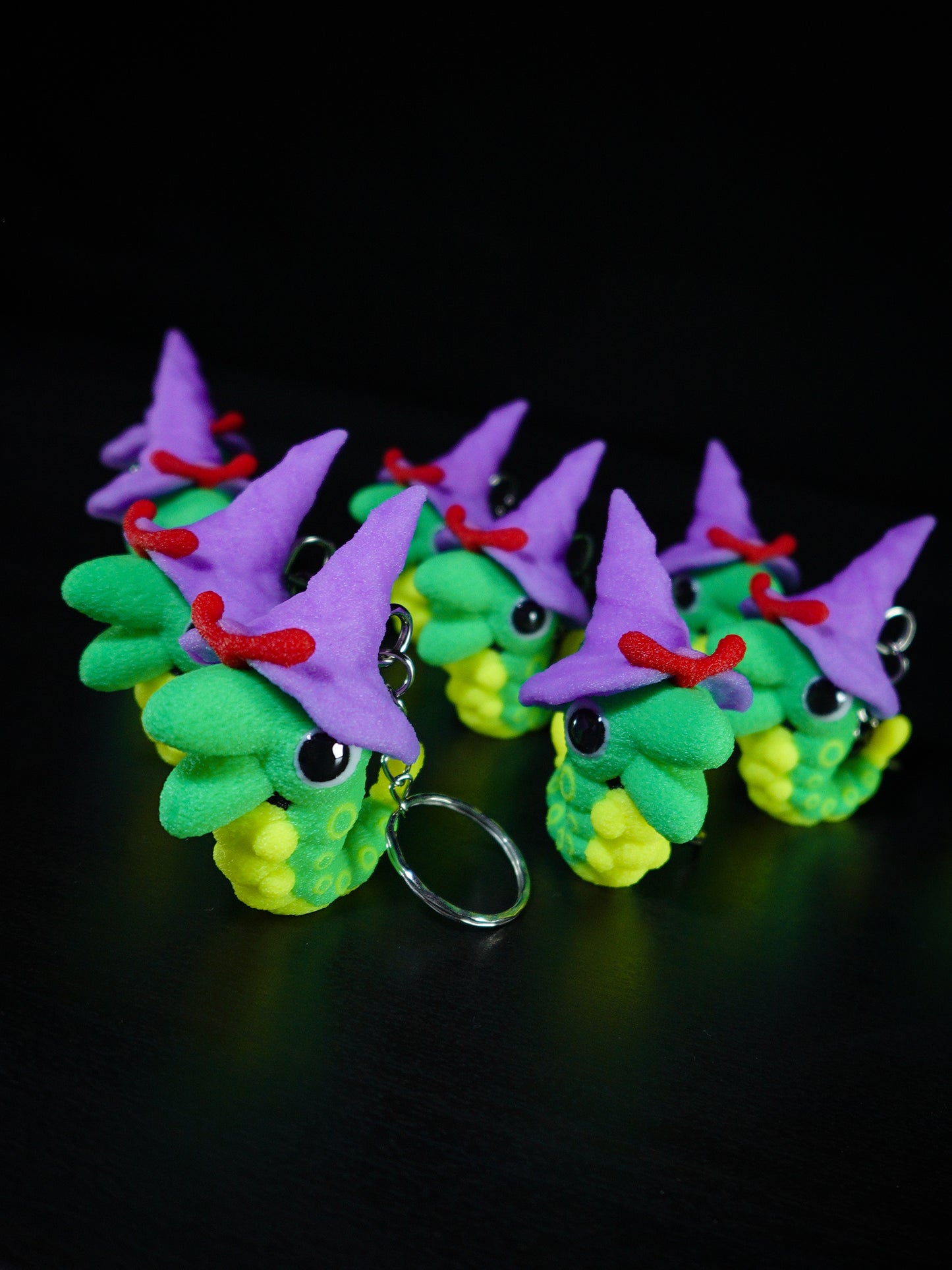 GLEPERPIE - SMILINGMON Smiling Friends X Pokemon Inspired Keychain