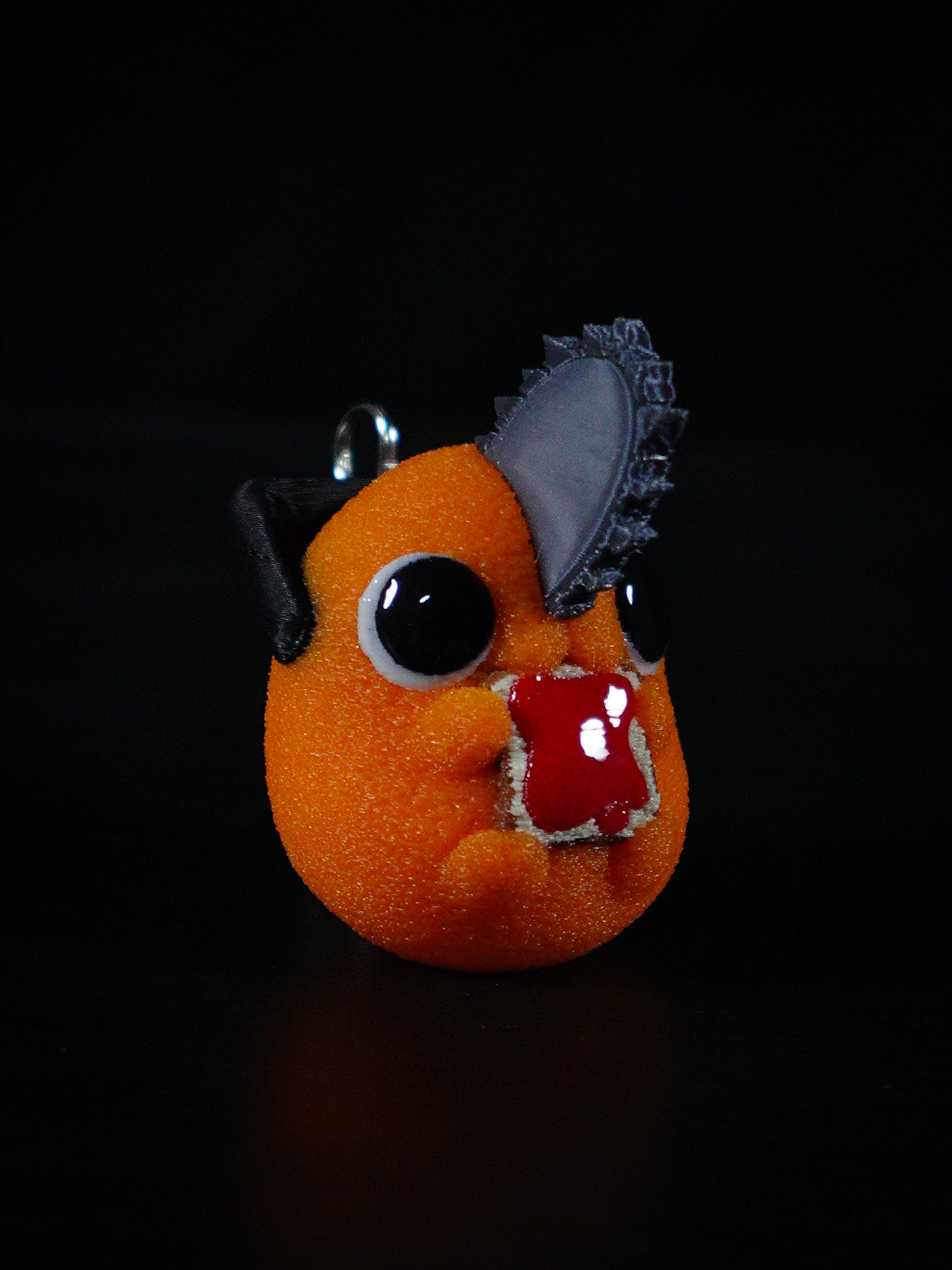 TOASTCHITA (3D STL FILE) - Chainsaw Man Pochita Inspired Keychain for FDM/Resin Printing
