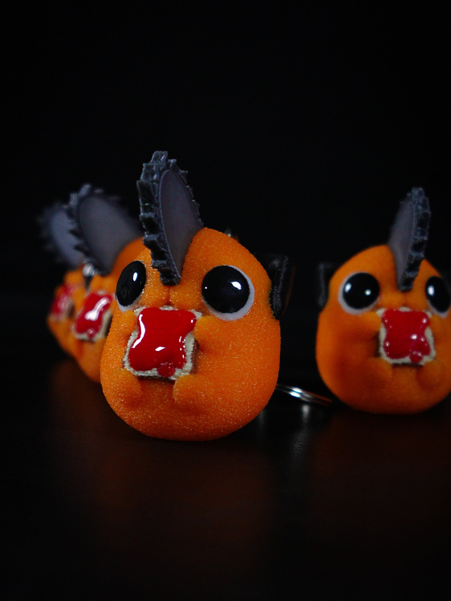TOASTCHITA (3D STL FILE) - Chainsaw Man Pochita Inspired Keychain for FDM/Resin Printing