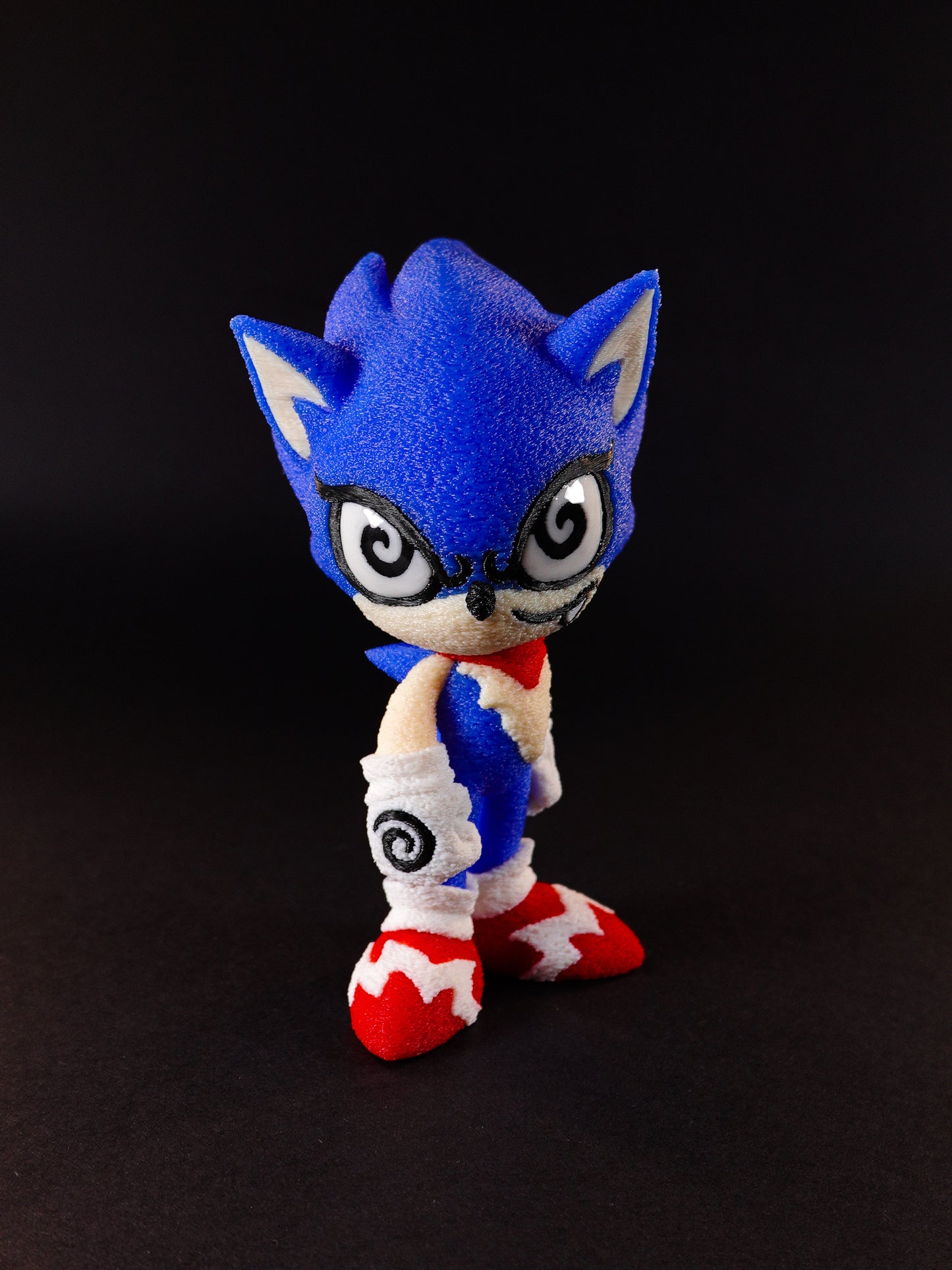 SONIC (3D STL FILE) - Sonic the Hedgehog Inspired Figure for FDM/Resin Printing