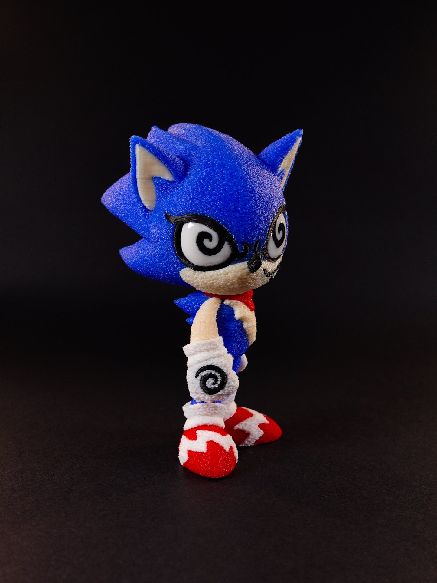 SONIC (3D STL FILE) - Sonic the Hedgehog Inspired Figure for FDM/Resin Printing