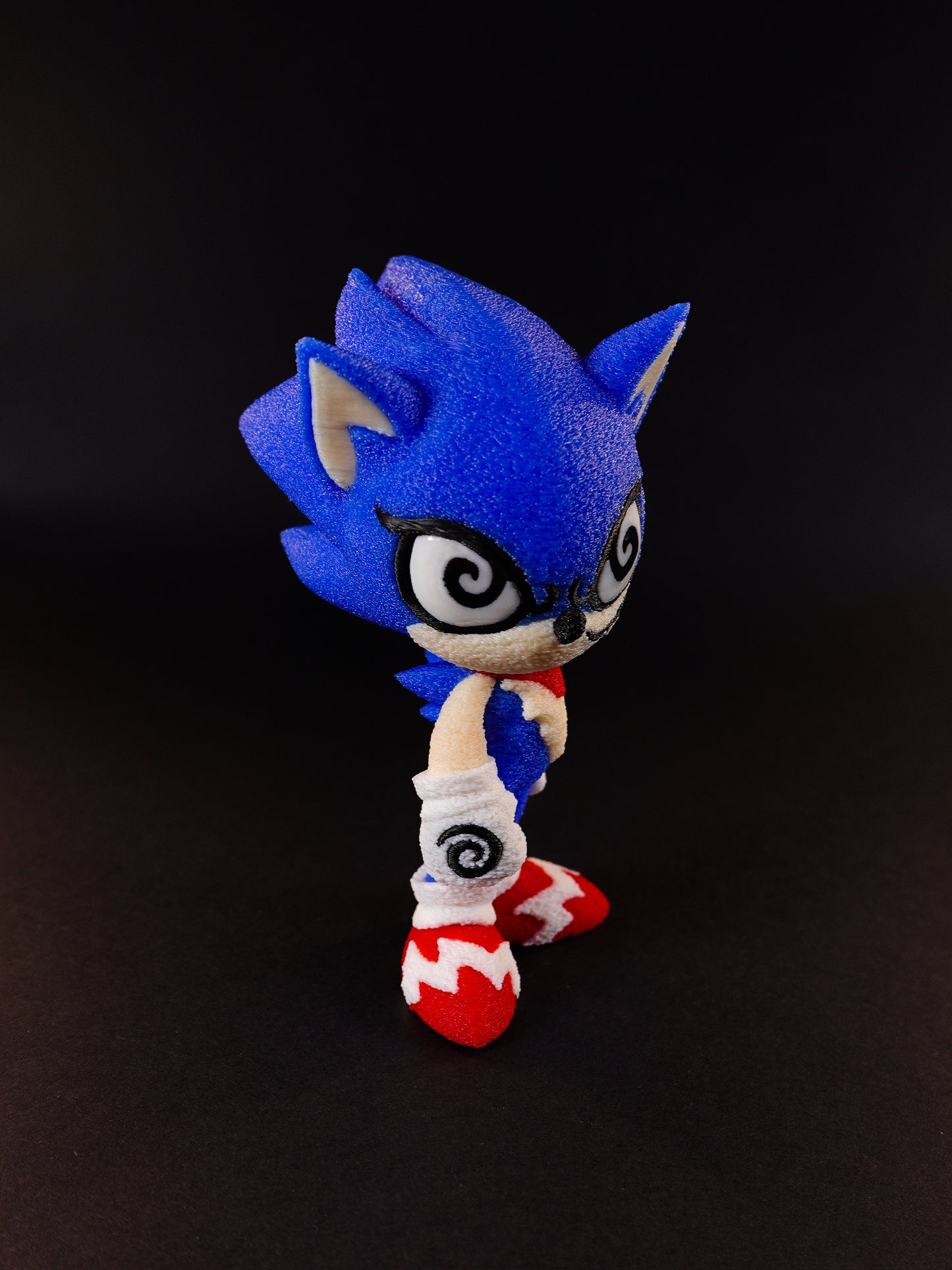 SONIC (3D STL FILE) - Sonic the Hedgehog Inspired Figure for FDM/Resin Printing