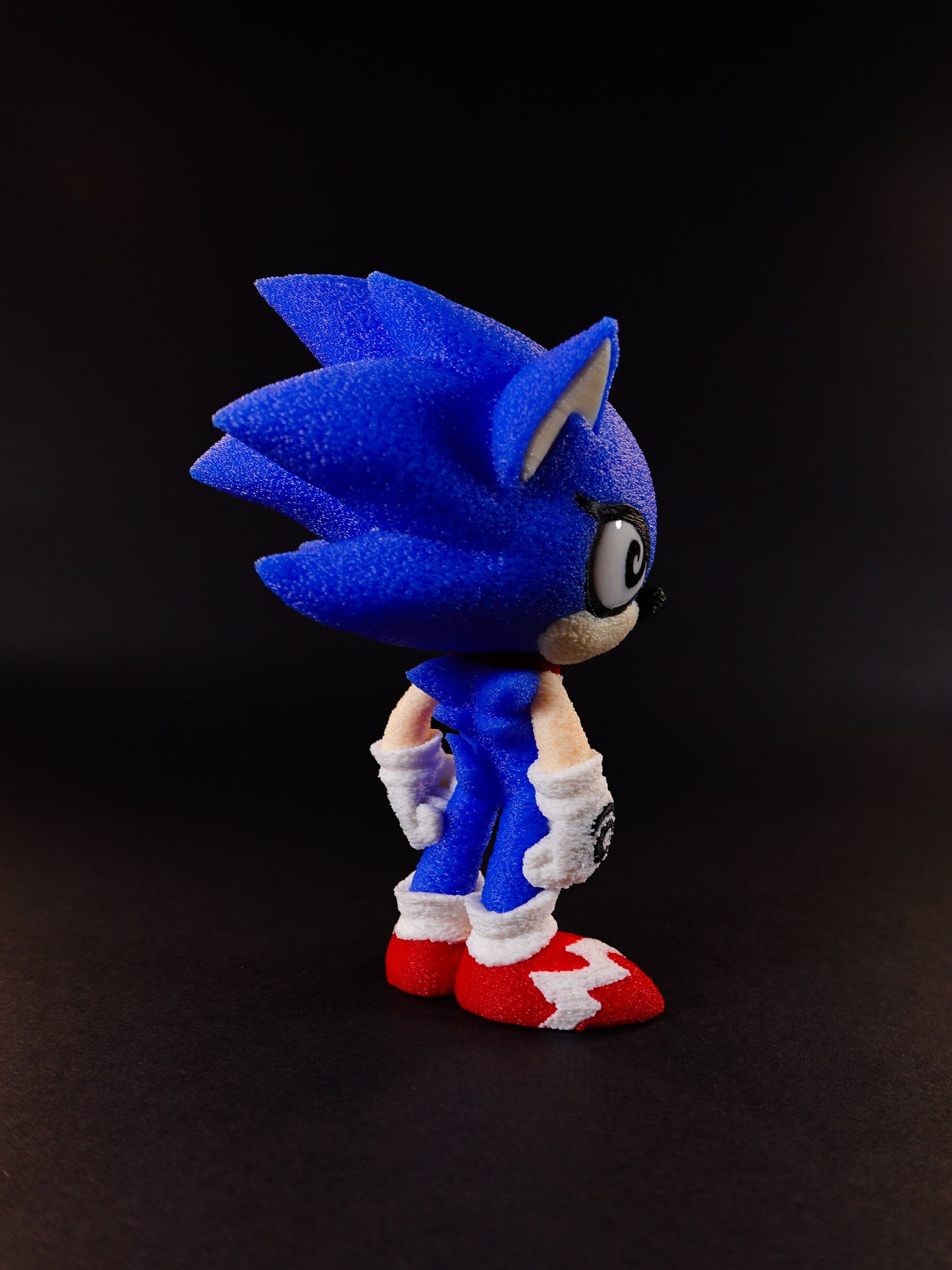 SONIC (3D STL FILE) - Sonic the Hedgehog Inspired Figure for FDM/Resin Printing