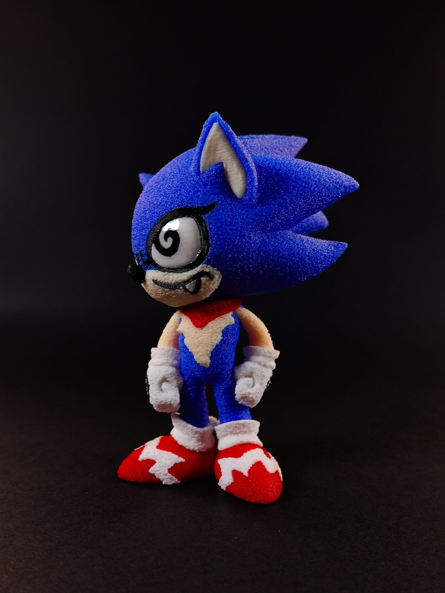 SONIC (3D STL FILE) - Sonic the Hedgehog Inspired Figure for FDM/Resin Printing