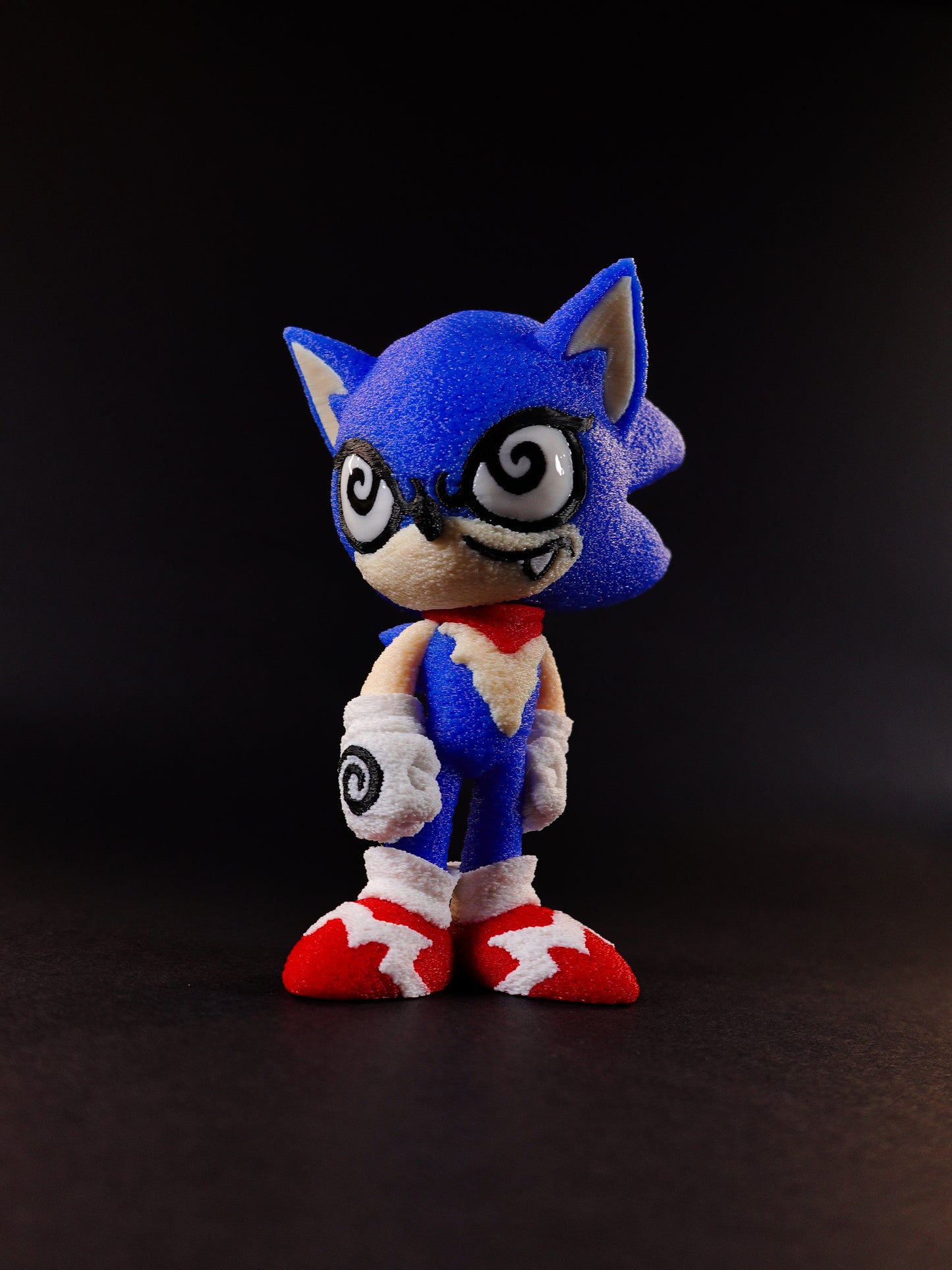 SONIC (3D STL FILE) - Sonic the Hedgehog Inspired Figure for FDM/Resin Printing