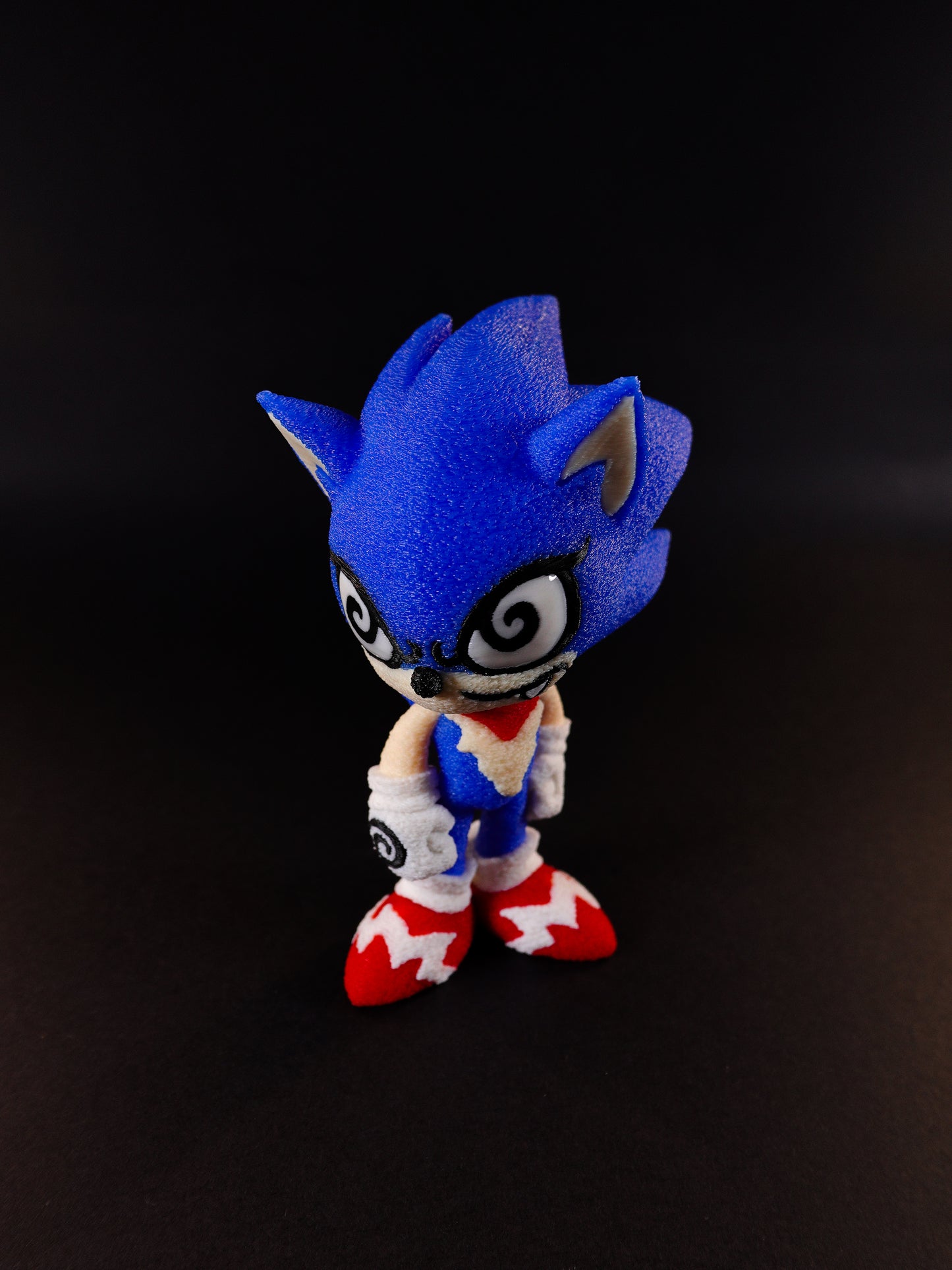 SONIC (3D STL FILE) - Sonic the Hedgehog Inspired Figure for FDM/Resin Printing