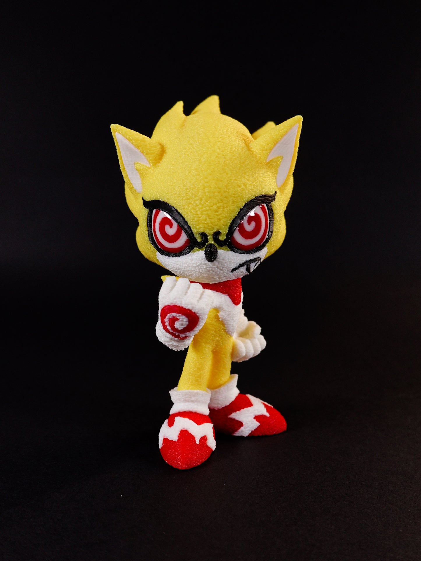 SUPER SONIC (3D STL FILE) - Sonic the Hedgehog Inspired Figure for FDM/Resin Printing