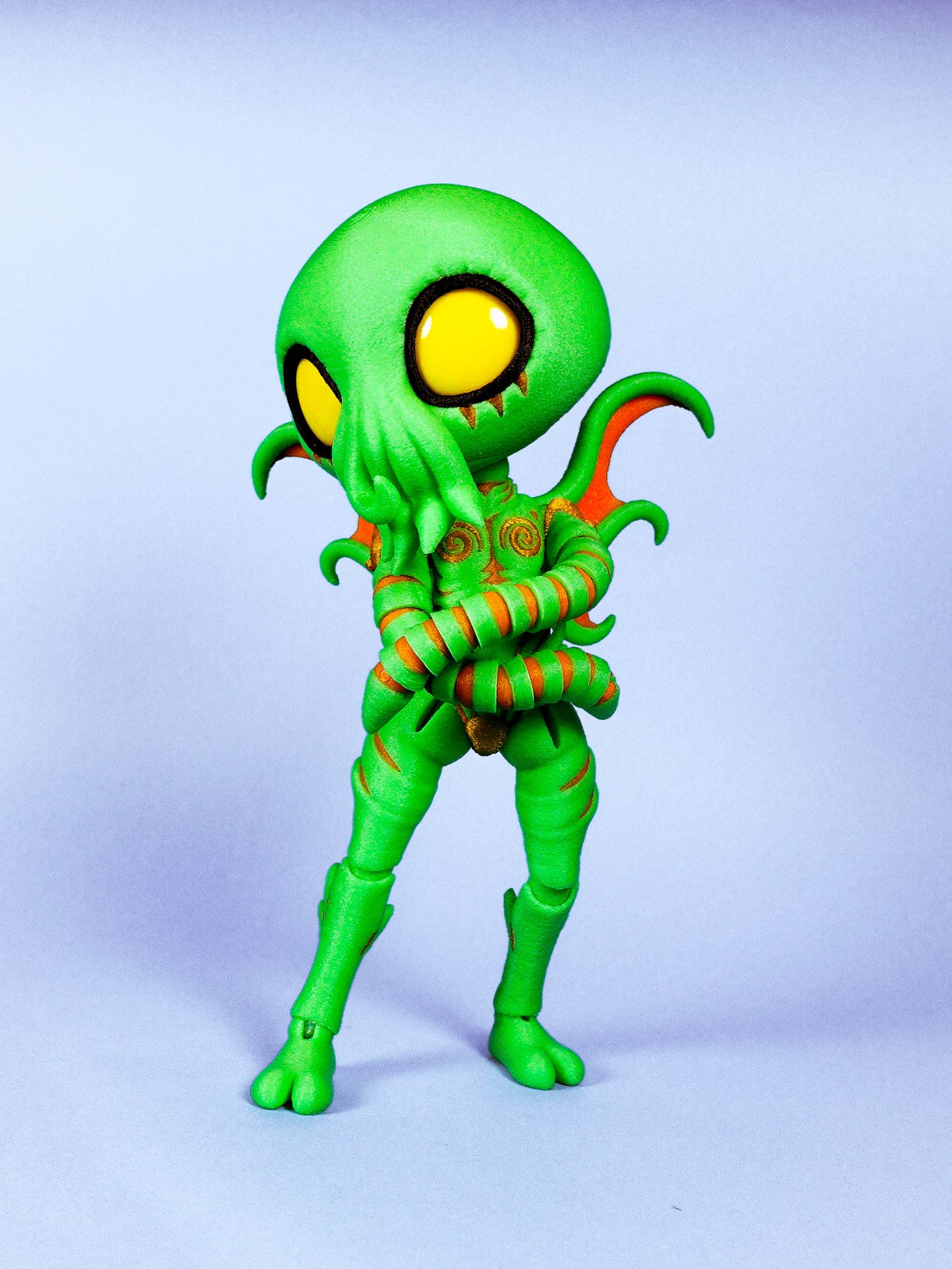 ELDRIBERRY - GLOOMBERRIES Cthulhu Themed Ball Jointed Doll for FDM/Resin Printing