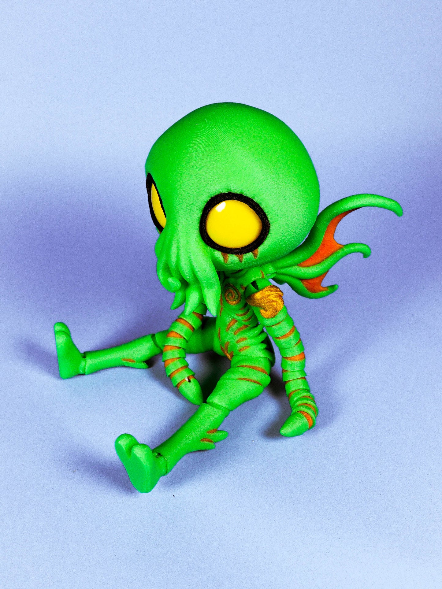 ELDRIBERRY - GLOOMBERRIES Cthulhu Themed Ball Jointed Doll for FDM/Resin Printing