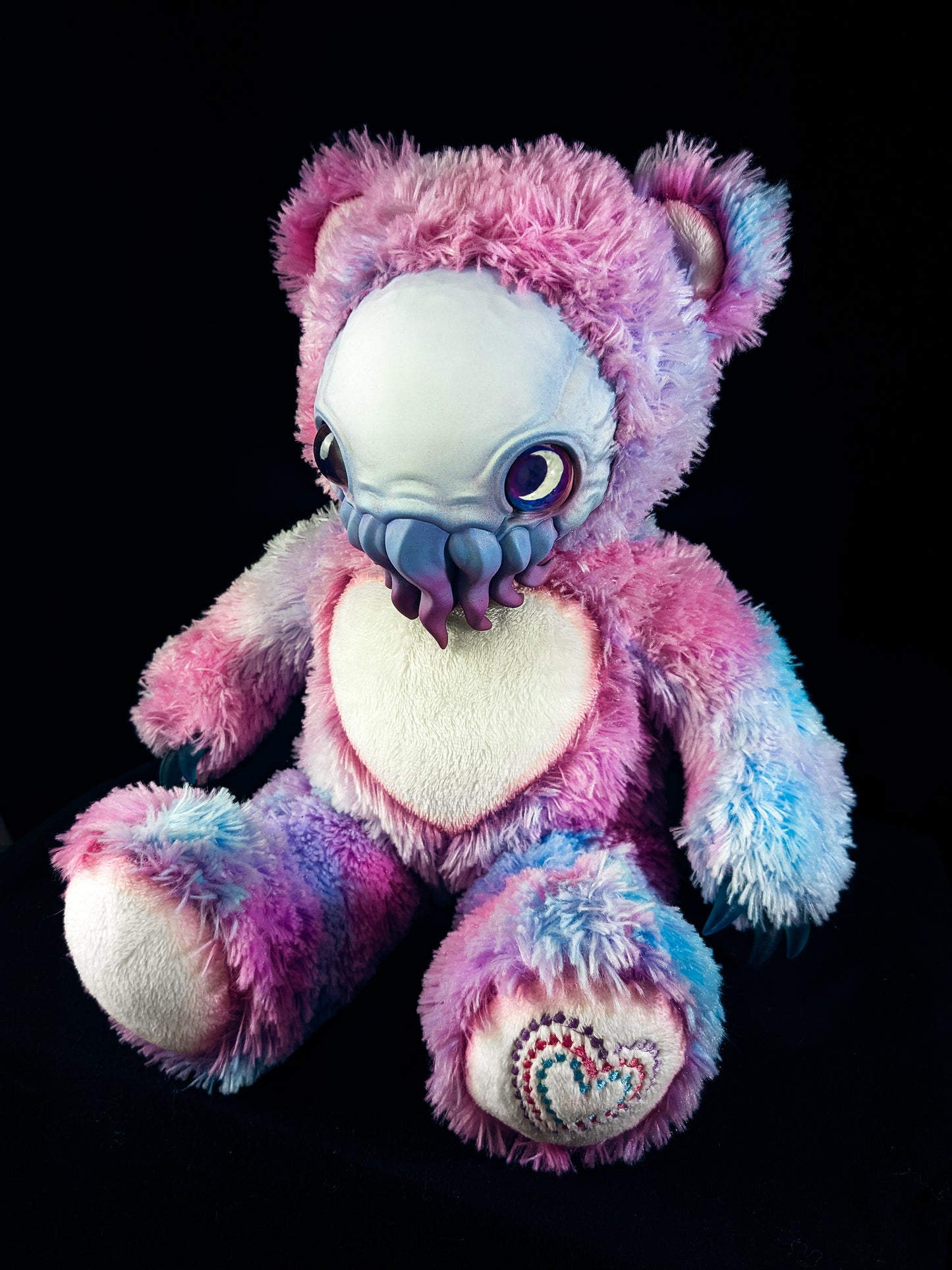 Cthulhu Floss: ELDINUTH - CRYPTCRITS Handcrafted Lovecraftian Cthulhu Art Doll Plush Toy for Eldritch Entities