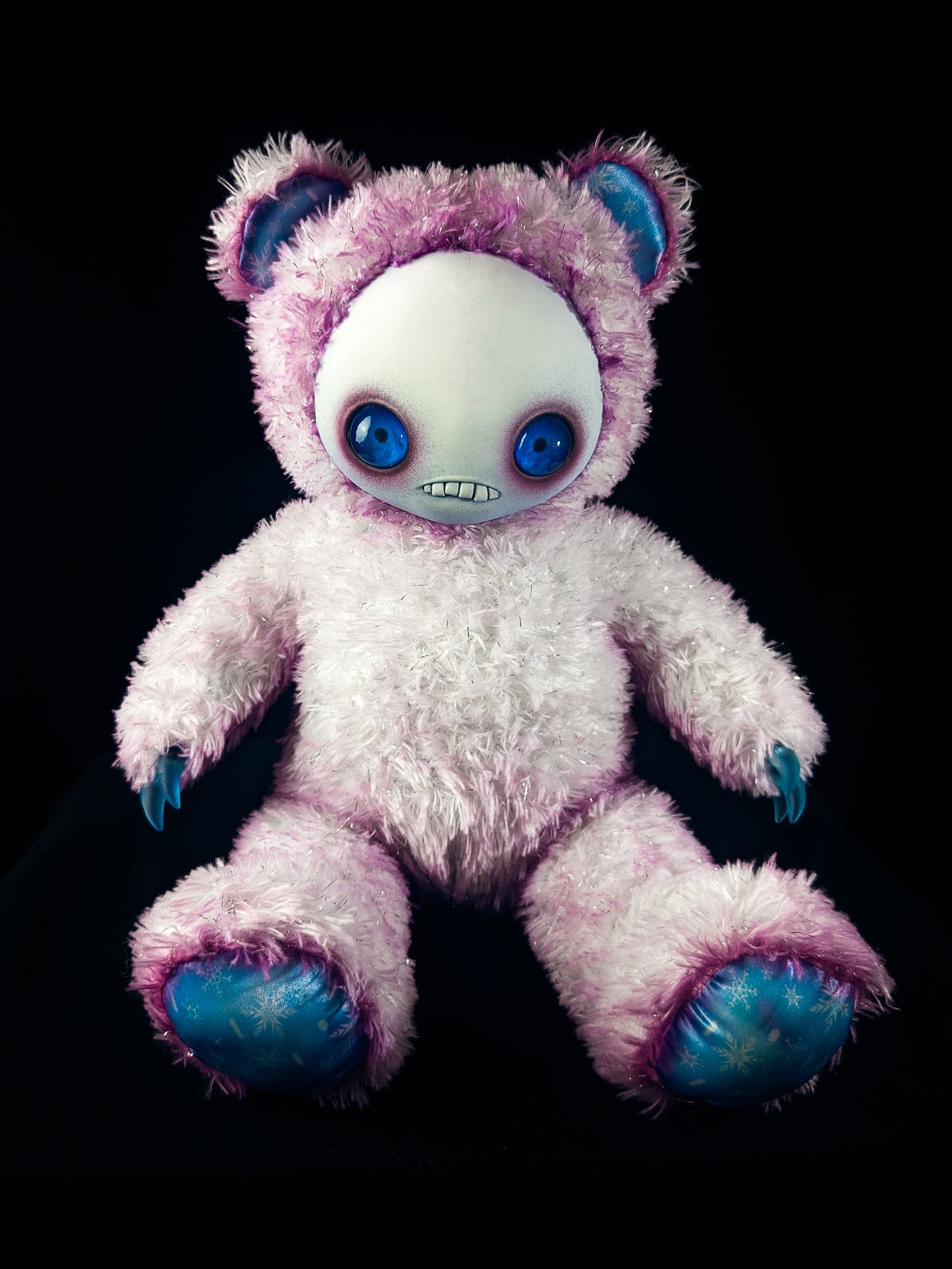 Looming Itch: JITTERS - CRYPTCRITZ Handcrafted Creepy Monster Art Doll Plush Toy for Unhinged Individuals