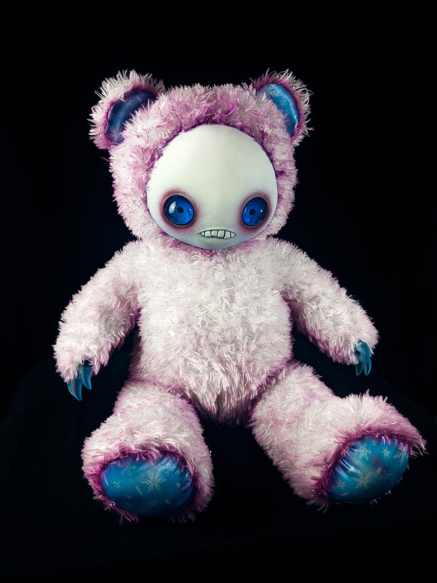 Looming Itch: JITTERS - CRYPTCRITZ Handcrafted Creepy Monster Art Doll Plush Toy for Unhinged Individuals
