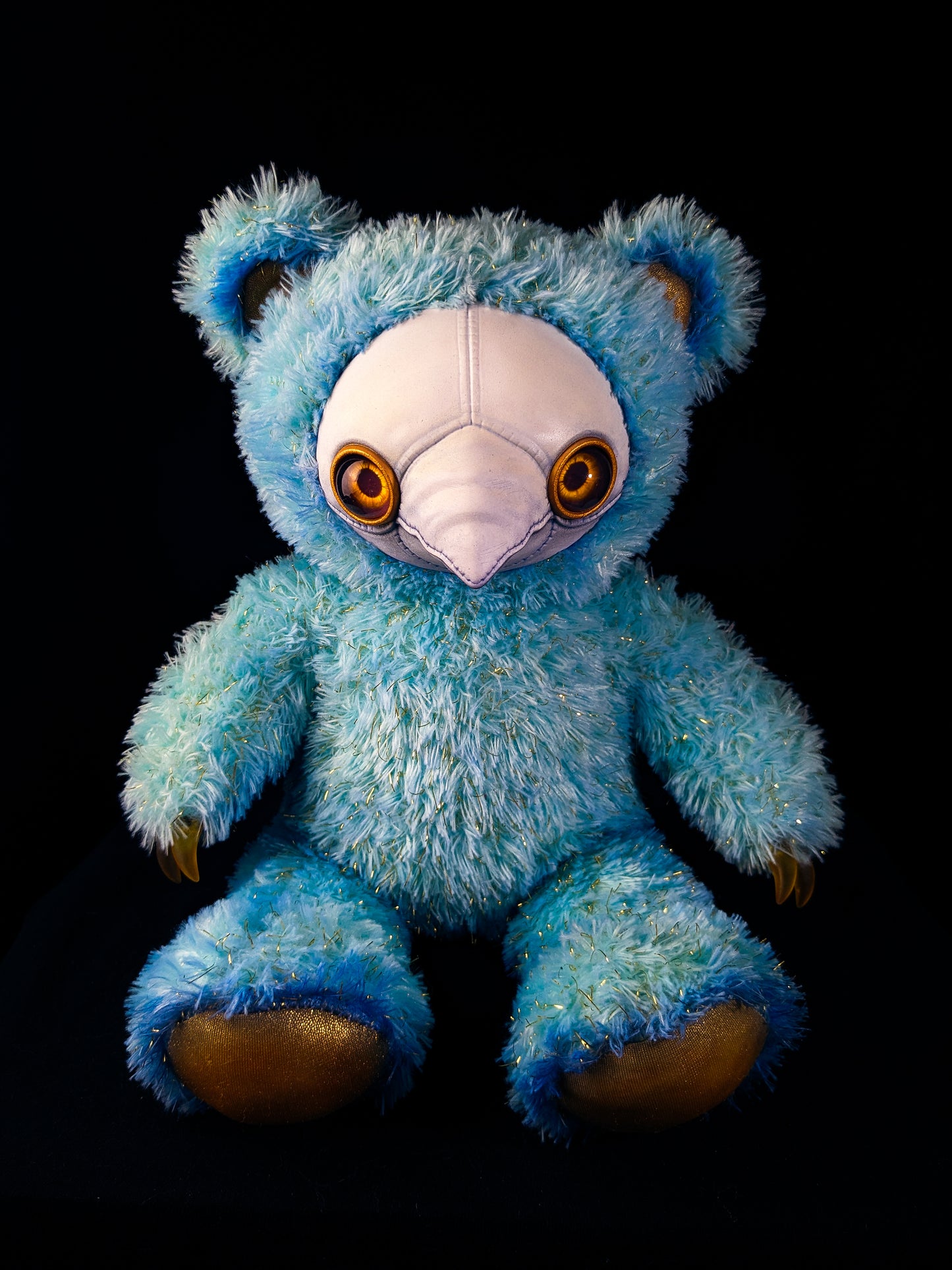 Crazy Capsule: AMBROISE - CRYPTCRITZ Handcrafted Creepy Cute Plague Doctor Art Doll Plush Toy for Eccentric Souls