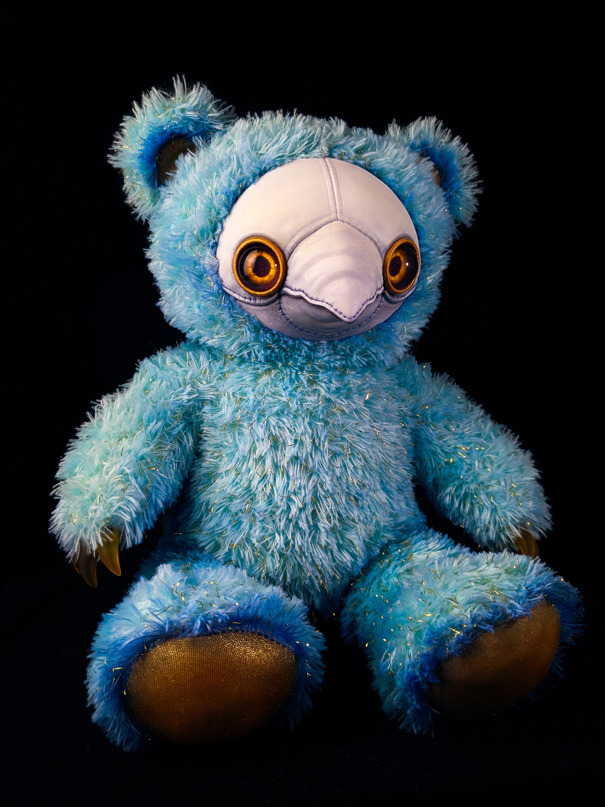 Crazy Capsule: AMBROISE - CRYPTCRITZ Handcrafted Creepy Cute Plague Doctor Art Doll Plush Toy for Eccentric Souls