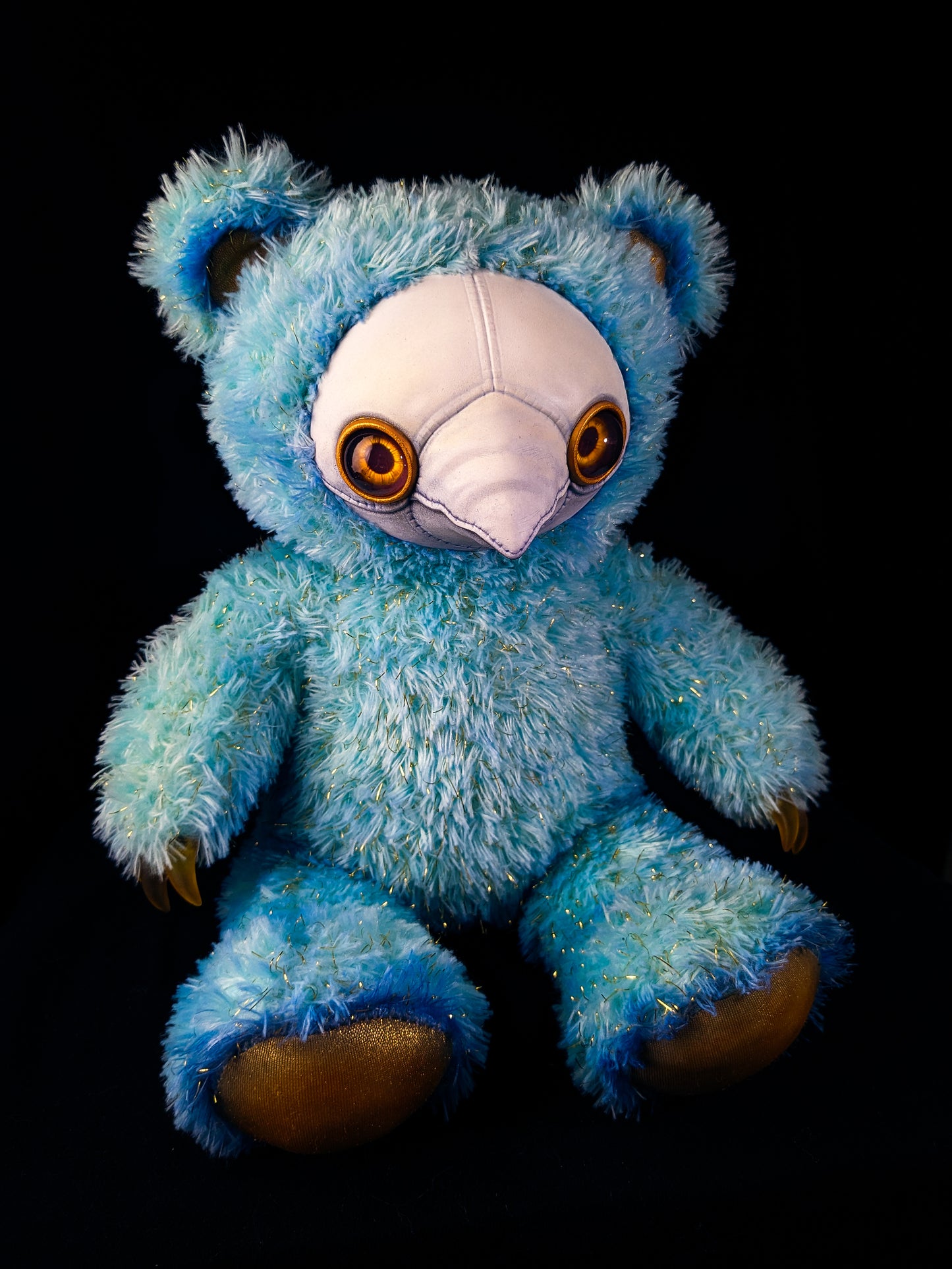 Crazy Capsule: AMBROISE - CRYPTCRITZ Handcrafted Creepy Cute Plague Doctor Art Doll Plush Toy for Eccentric Souls