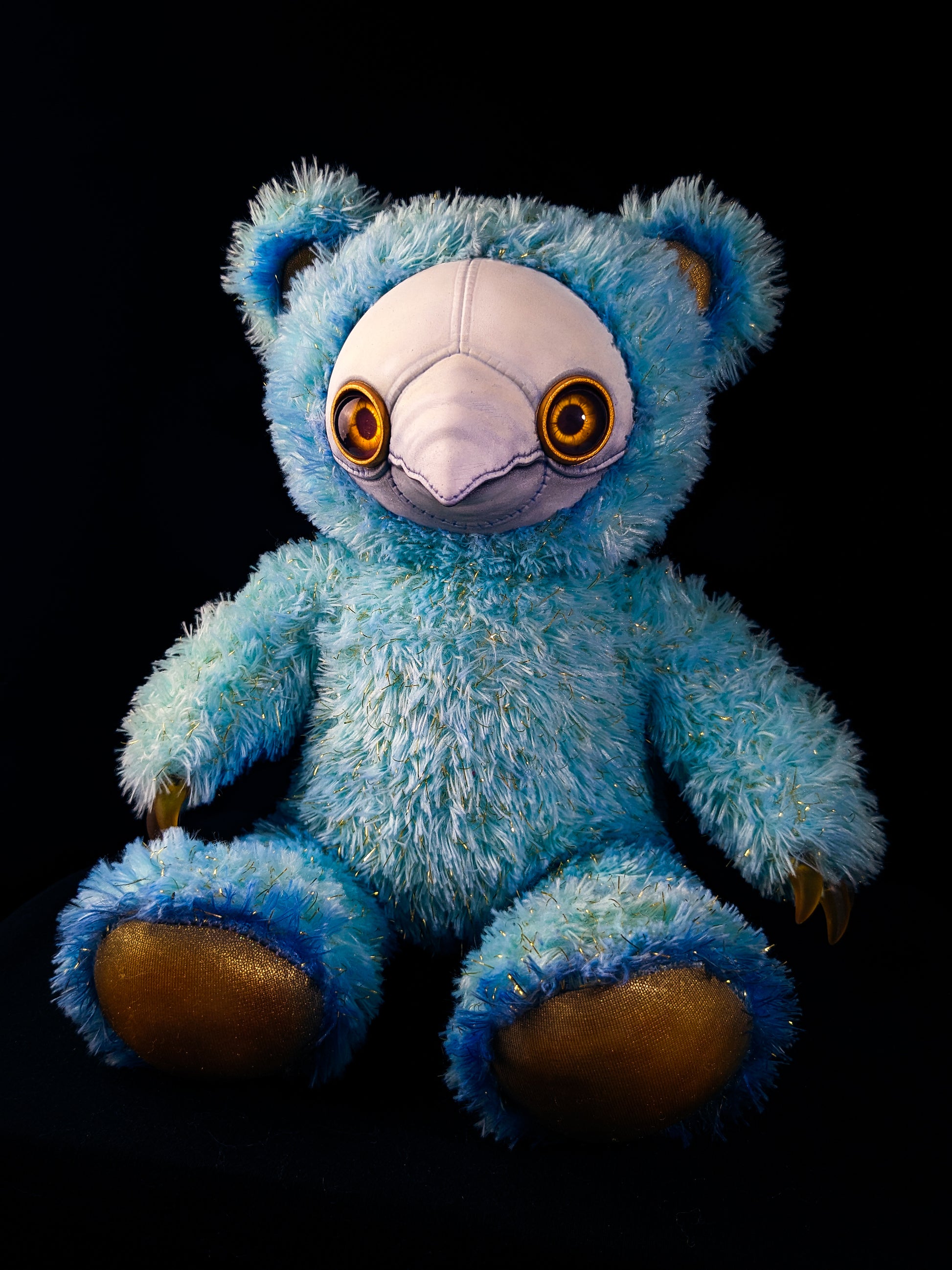 Crazy Capsule: AMBROISE - CRYPTCRITZ Handcrafted Creepy Cute Plague Doctor Art Doll Plush Toy for Eccentric Souls