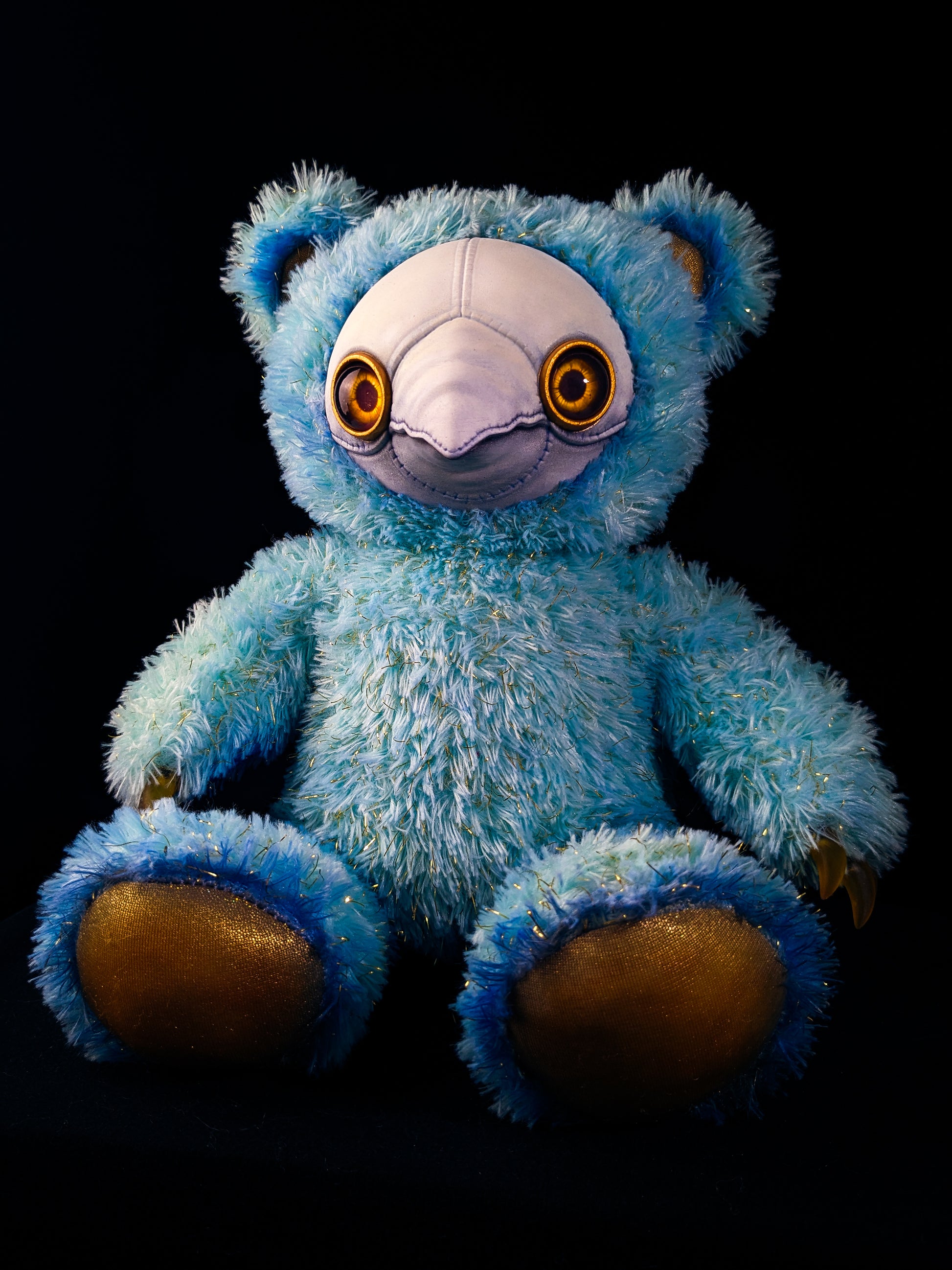 Crazy Capsule: AMBROISE - CRYPTCRITZ Handcrafted Creepy Cute Plague Doctor Art Doll Plush Toy for Eccentric Souls