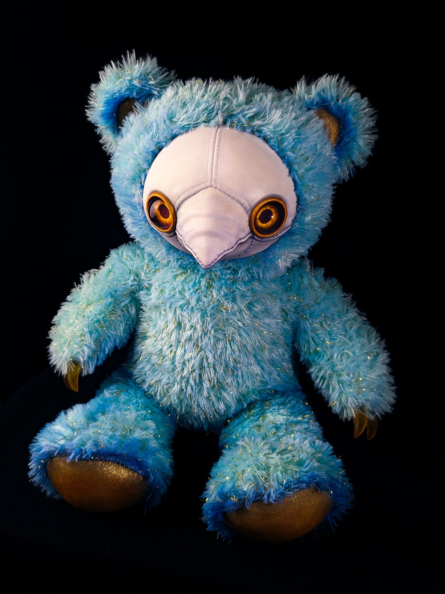 Crazy Capsule: AMBROISE - CRYPTCRITZ Handcrafted Creepy Cute Plague Doctor Art Doll Plush Toy for Eccentric Souls