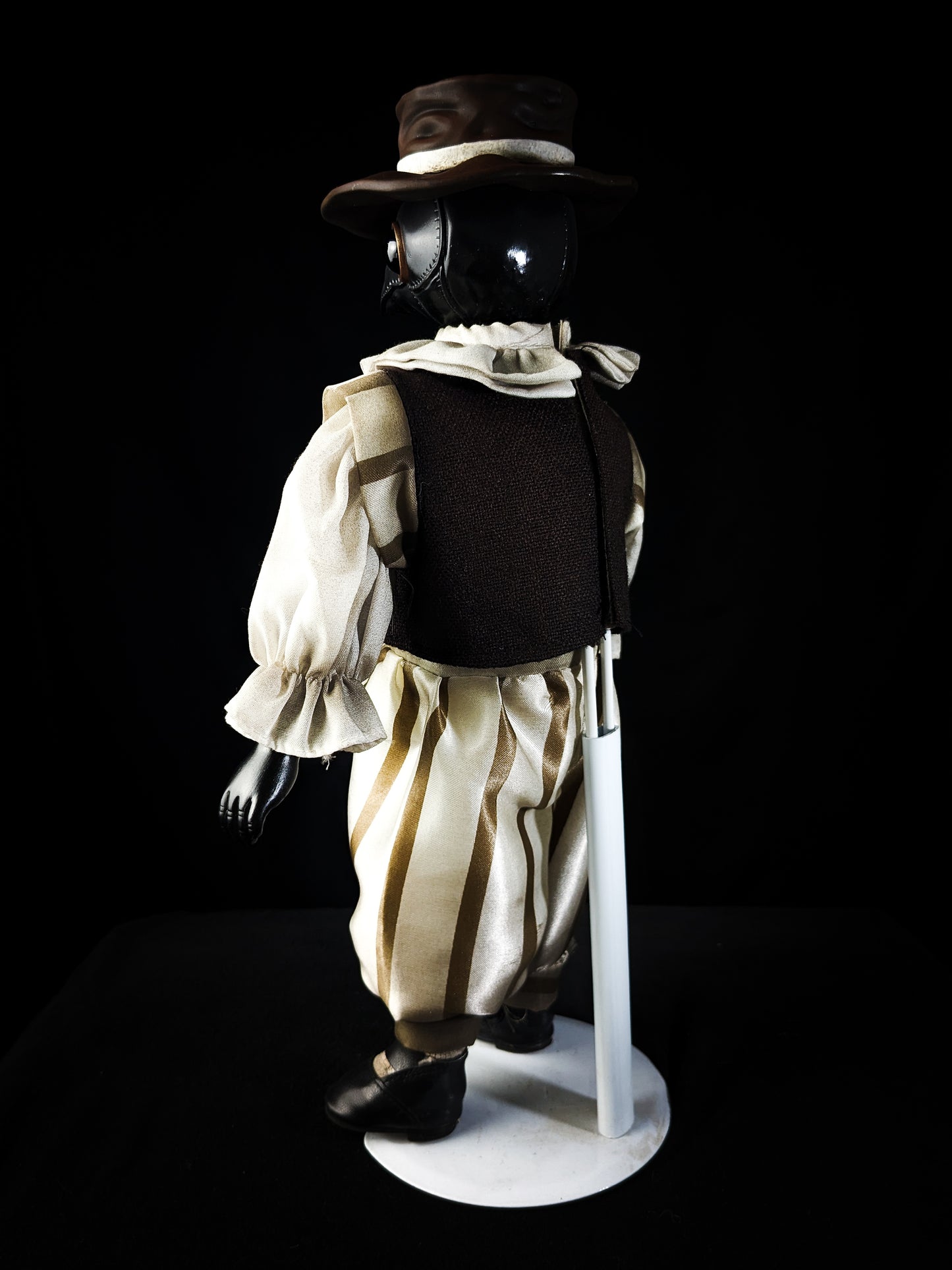 Depression Dolls: The Doctor - Handmade Plague Doctor Gothic Art Doll for Enigmatic Souls