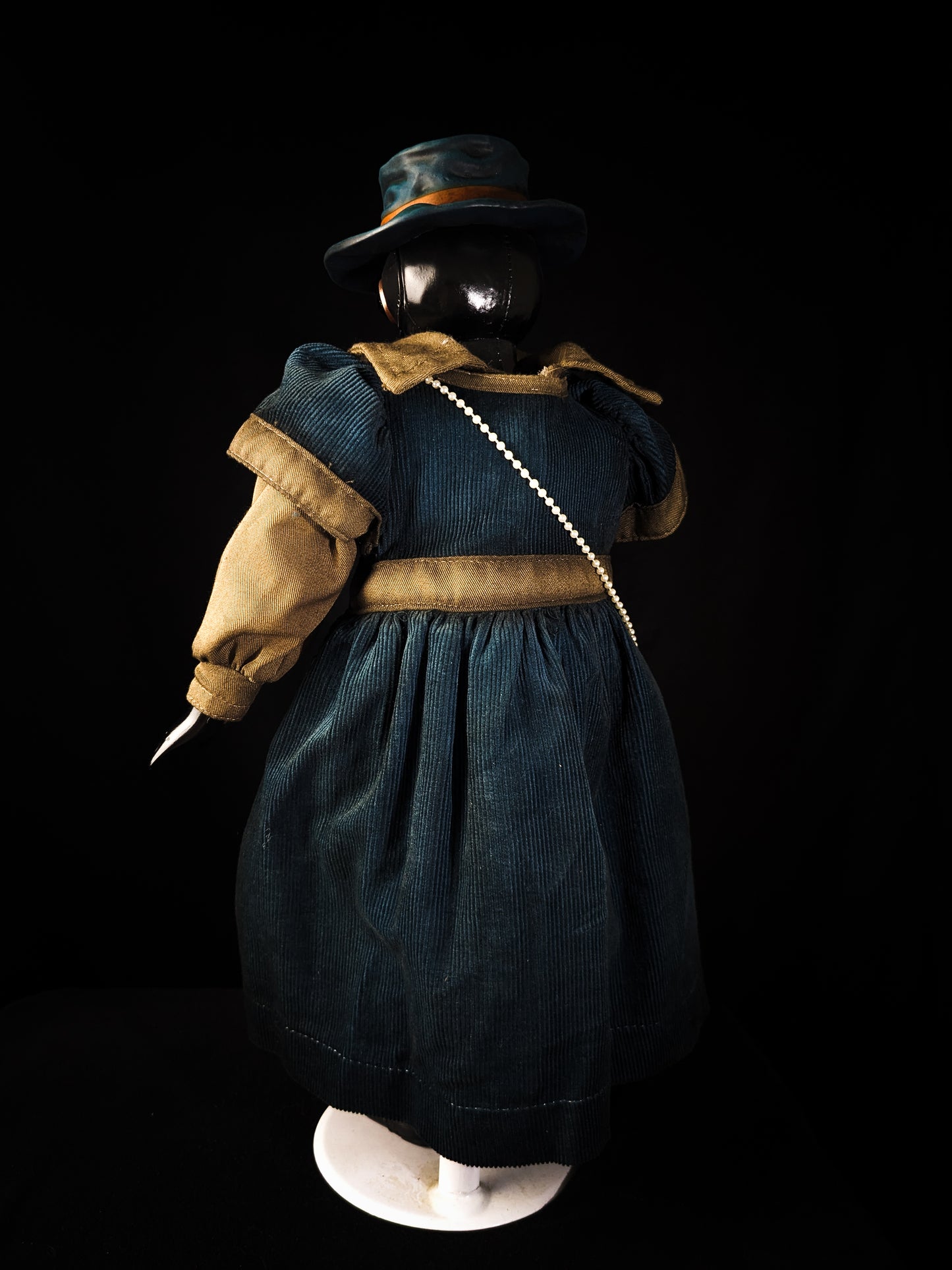 Depression Dolls: The Doctor II - Handmade Plague Doctor Gothic Art Doll for Enigmatic Souls