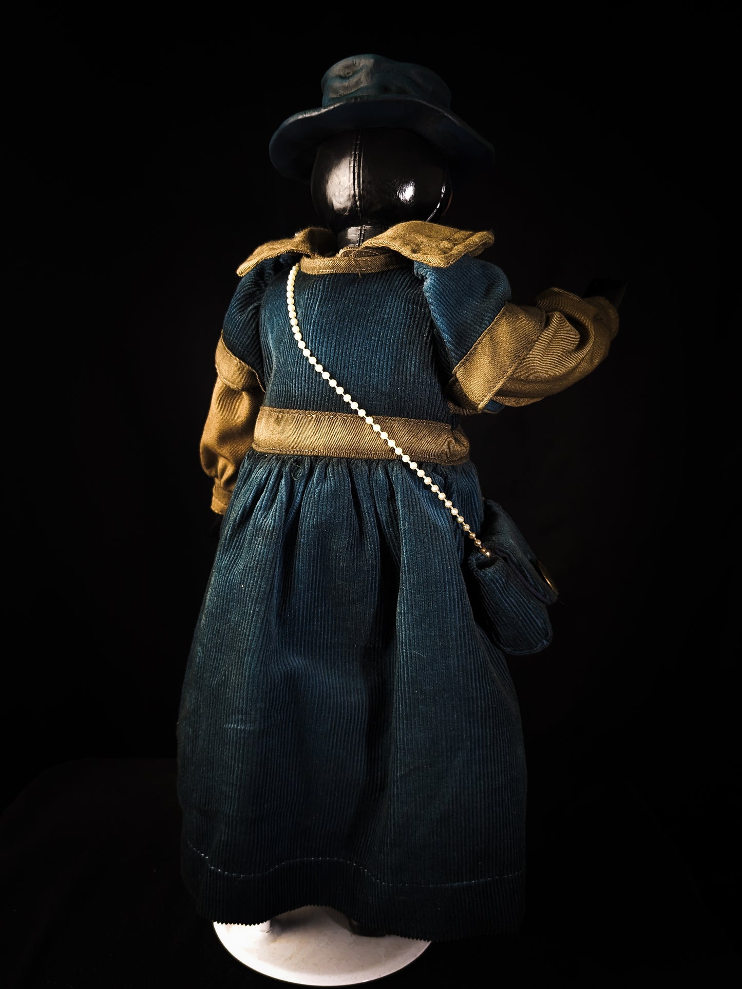 Depression Dolls: The Doctor II - Handmade Plague Doctor Gothic Art Doll for Enigmatic Souls