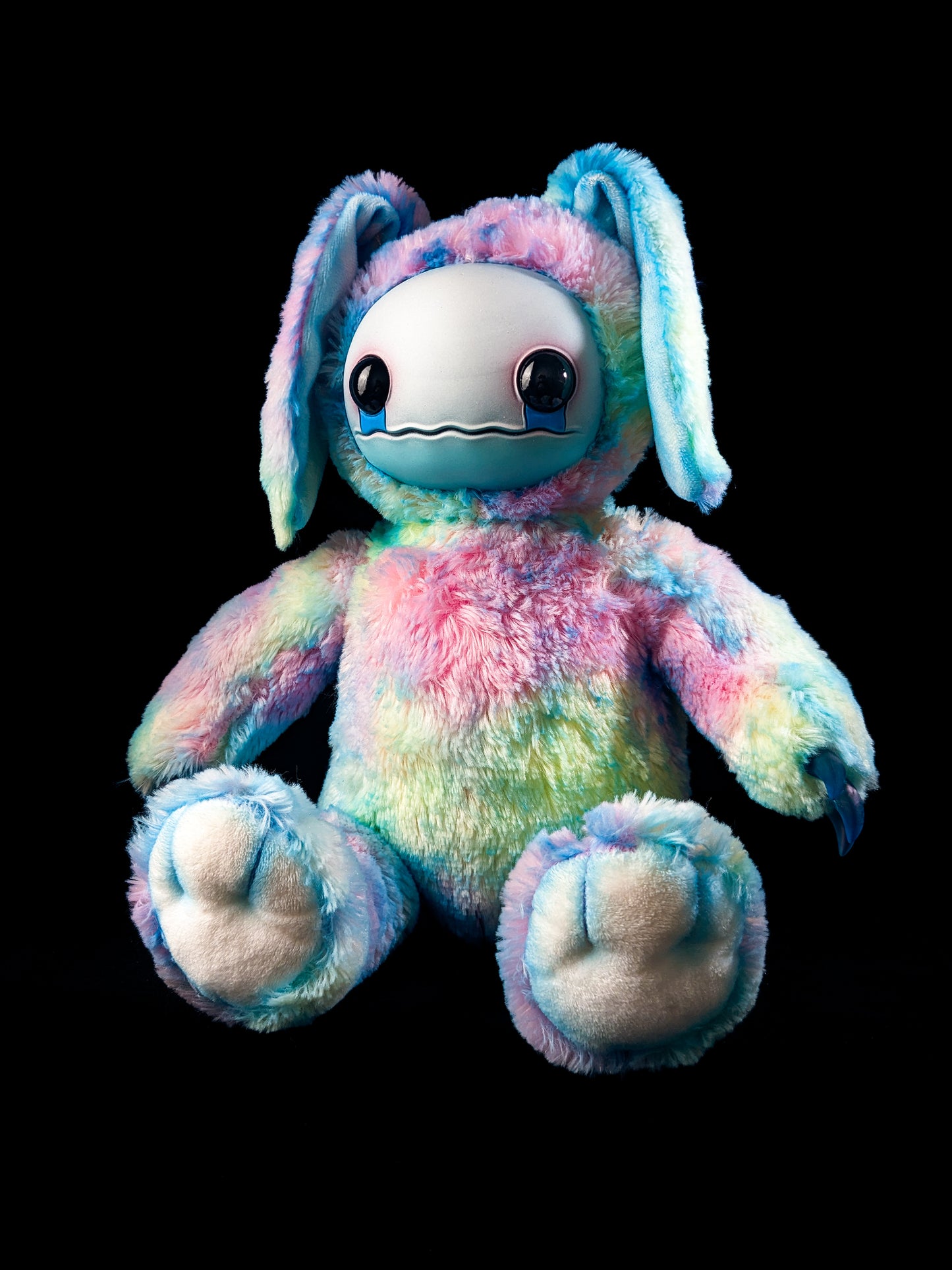Fuzzy Furrington (Rainbow Hare Ver.) - CRYPTCRITZ Monster Art Doll Plush Toy