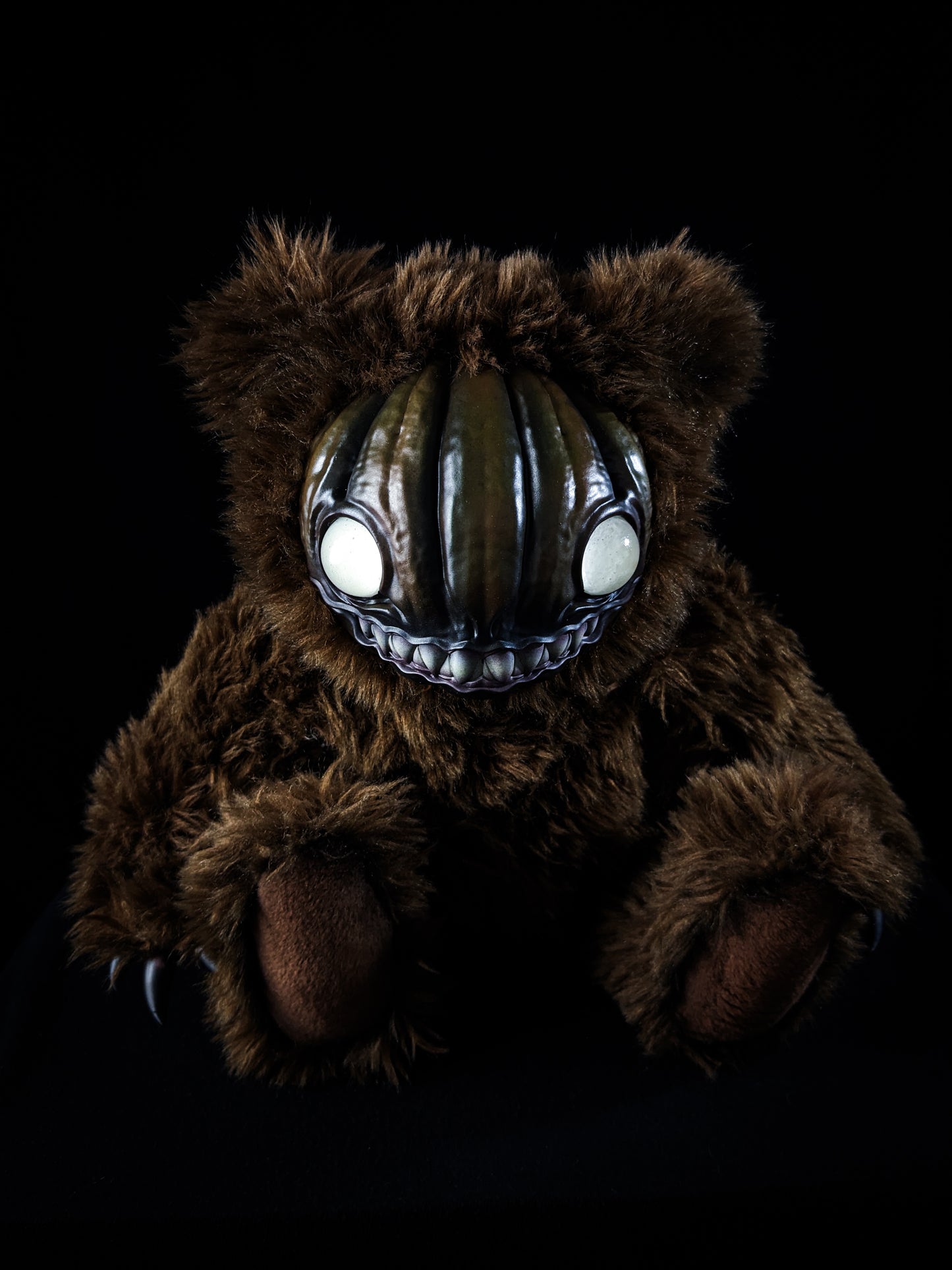 Overripe Ripper: HAUNTVESTER - CRYPTCRITZ Handcrafted Creepy Cute Halloween Pumpkin Art Doll Plush Toy for Spooky Souls