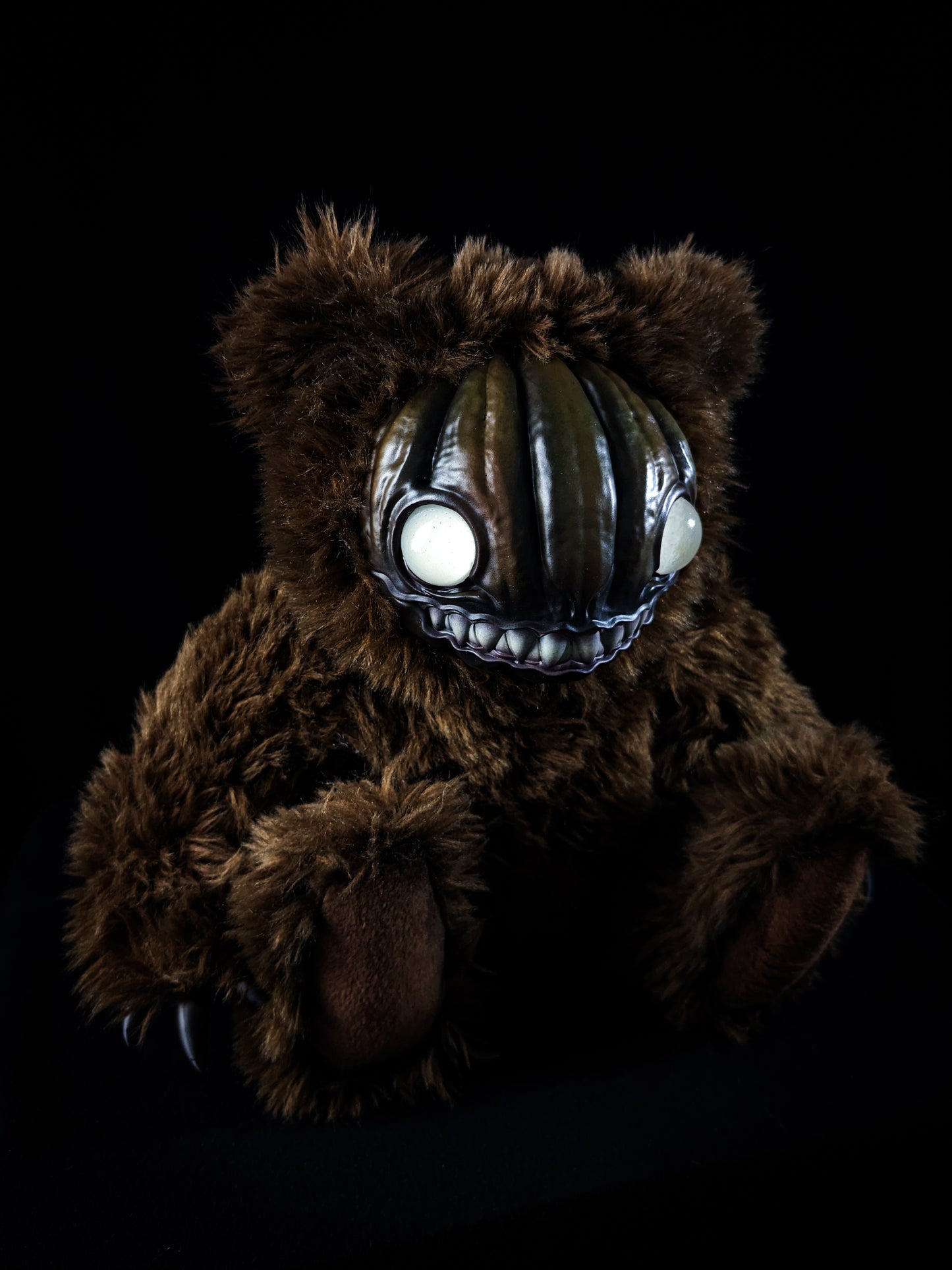 Overripe Ripper: HAUNTVESTER - CRYPTCRITZ Handcrafted Creepy Cute Halloween Pumpkin Art Doll Plush Toy for Spooky Souls