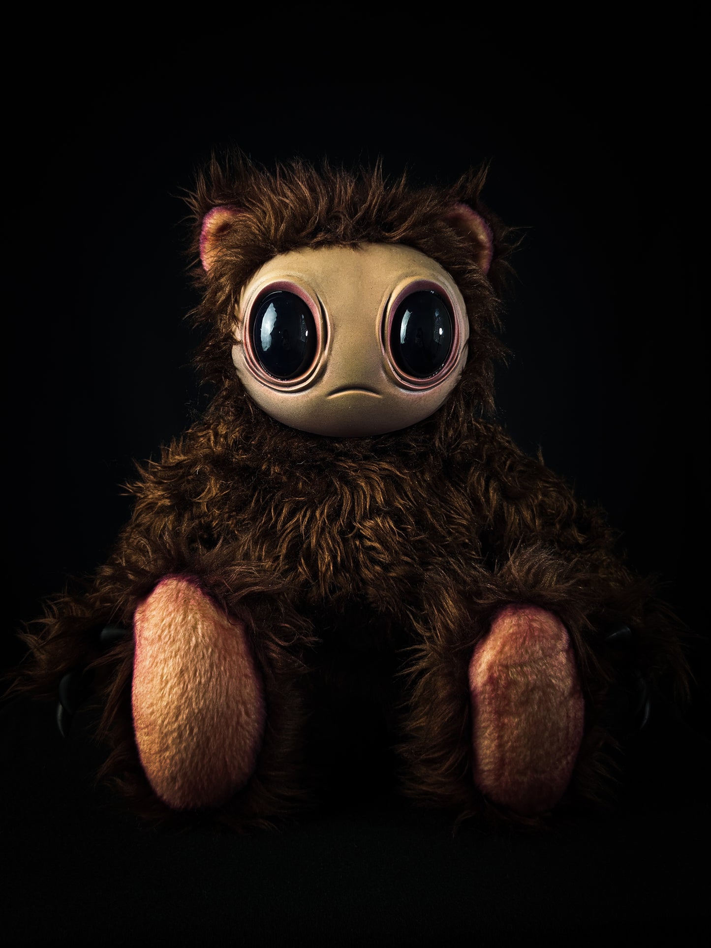 Ethereal Wilderness: Meeporo - CRYPTCRITS Handmade Mystical Woodland Spirit Art Doll Plush Toy for Enigmatic Wanderers